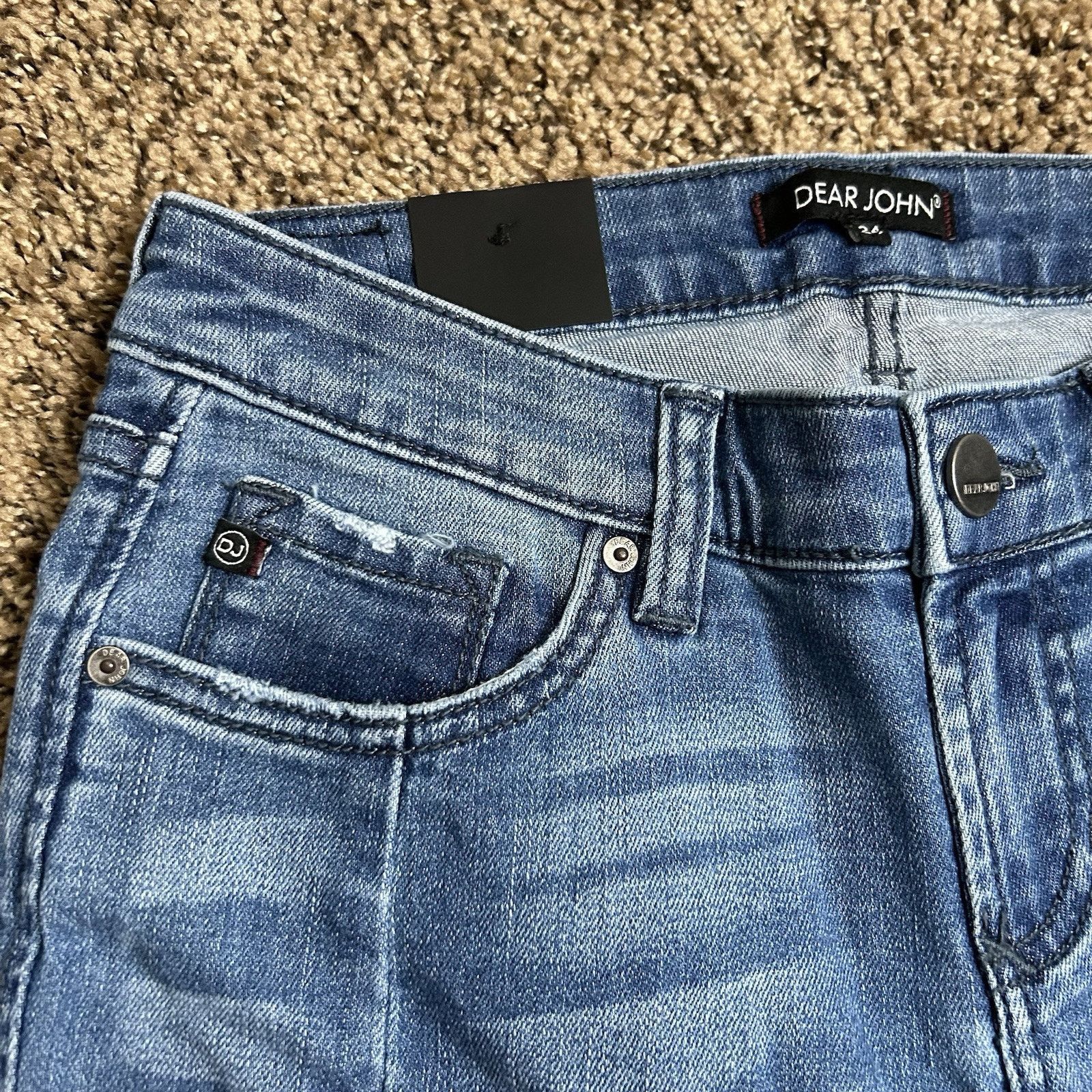 Other Dear John Women Jeans 24 Joyride Ankle Skinny Denim Jean Mid Size 24" / US 00 / IT 34 - 6 Thumbnail