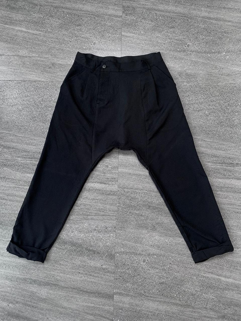 Yohji Yamamoto FREE TAX! Ysaccs Drop Crotch Trousers- 31” Size US 31 - 2 Thumbnail