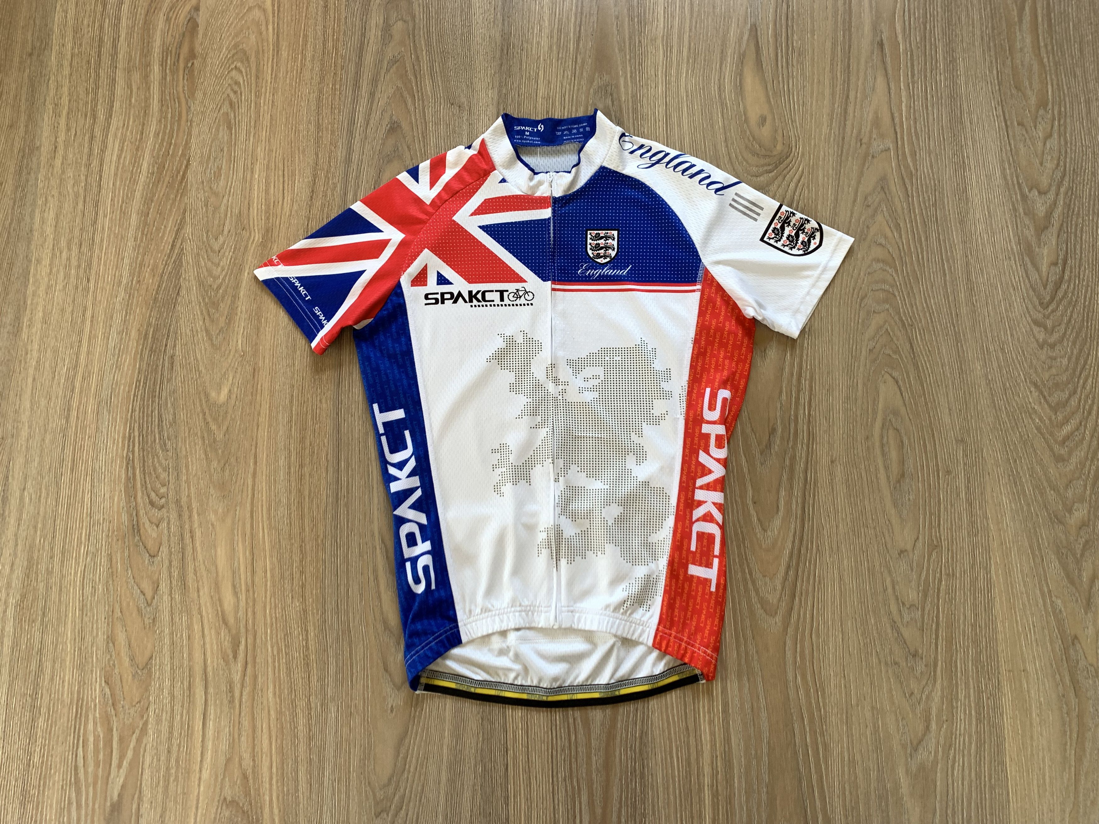 Bicycle × Vintage Spakct Short Sleeve Cycling Jersey Size US M / EU 48-50 / 2 - 10 Thumbnail