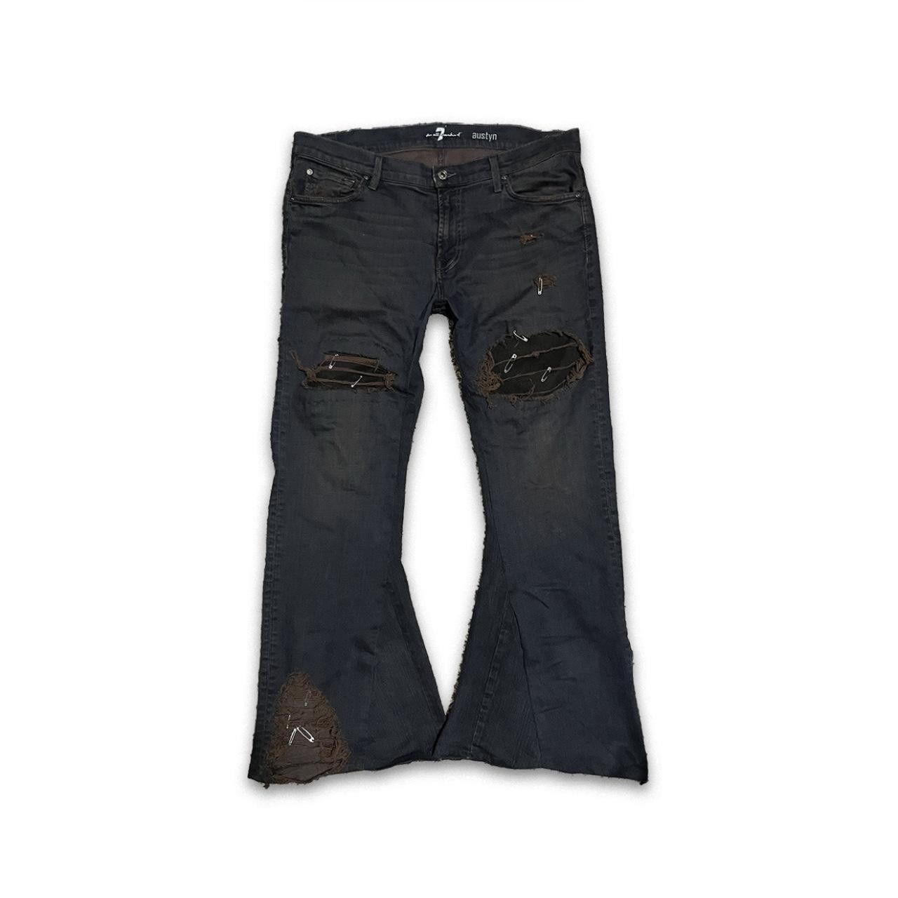 Other Flared Pants in dark brown denim Size US 36 / EU 52 - 1 Thumbnail