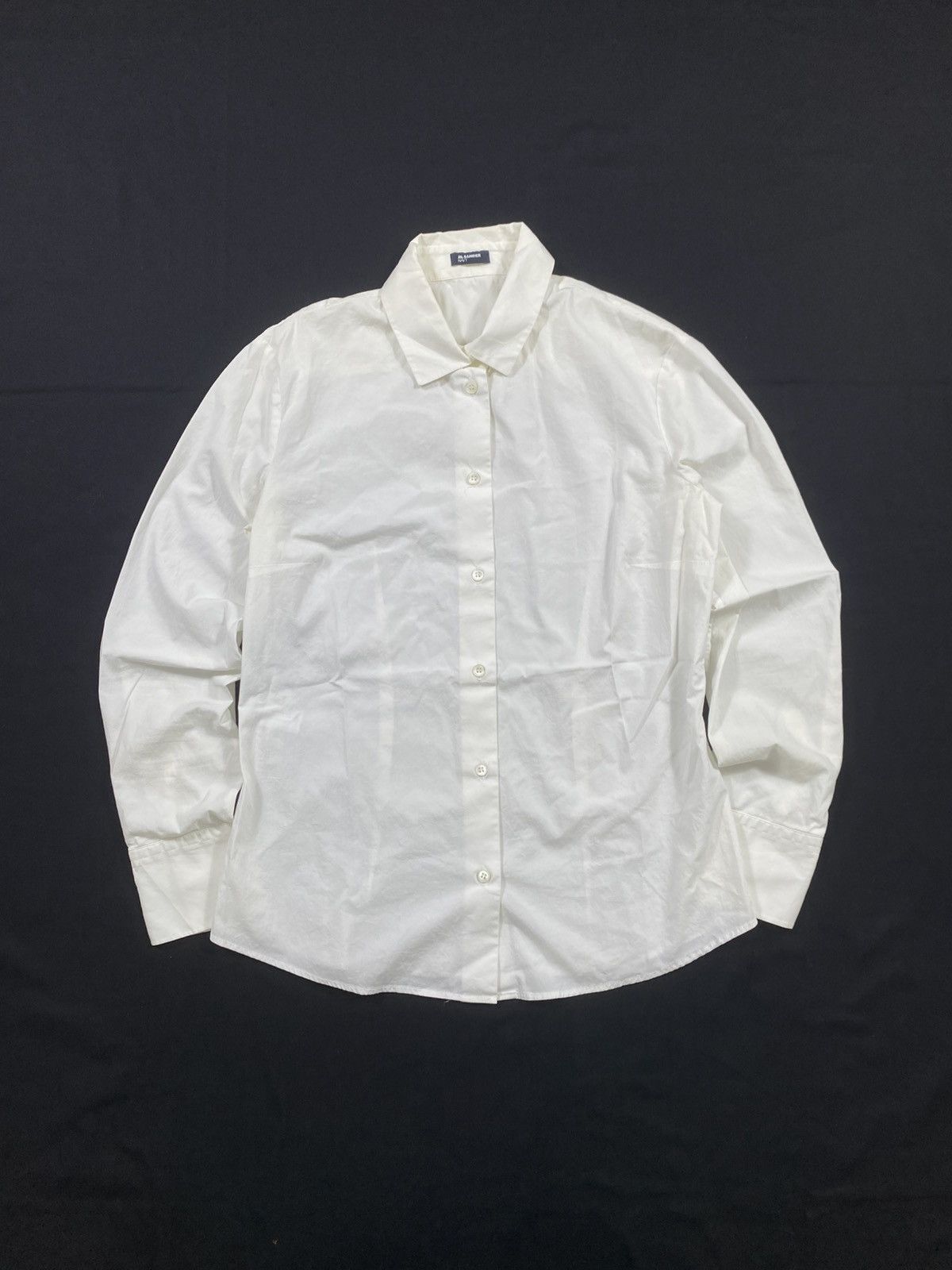 Jil Sander Jil Sander White button up Shirt Size US S / EU 44-46 / 1 - 1 Thumbnail