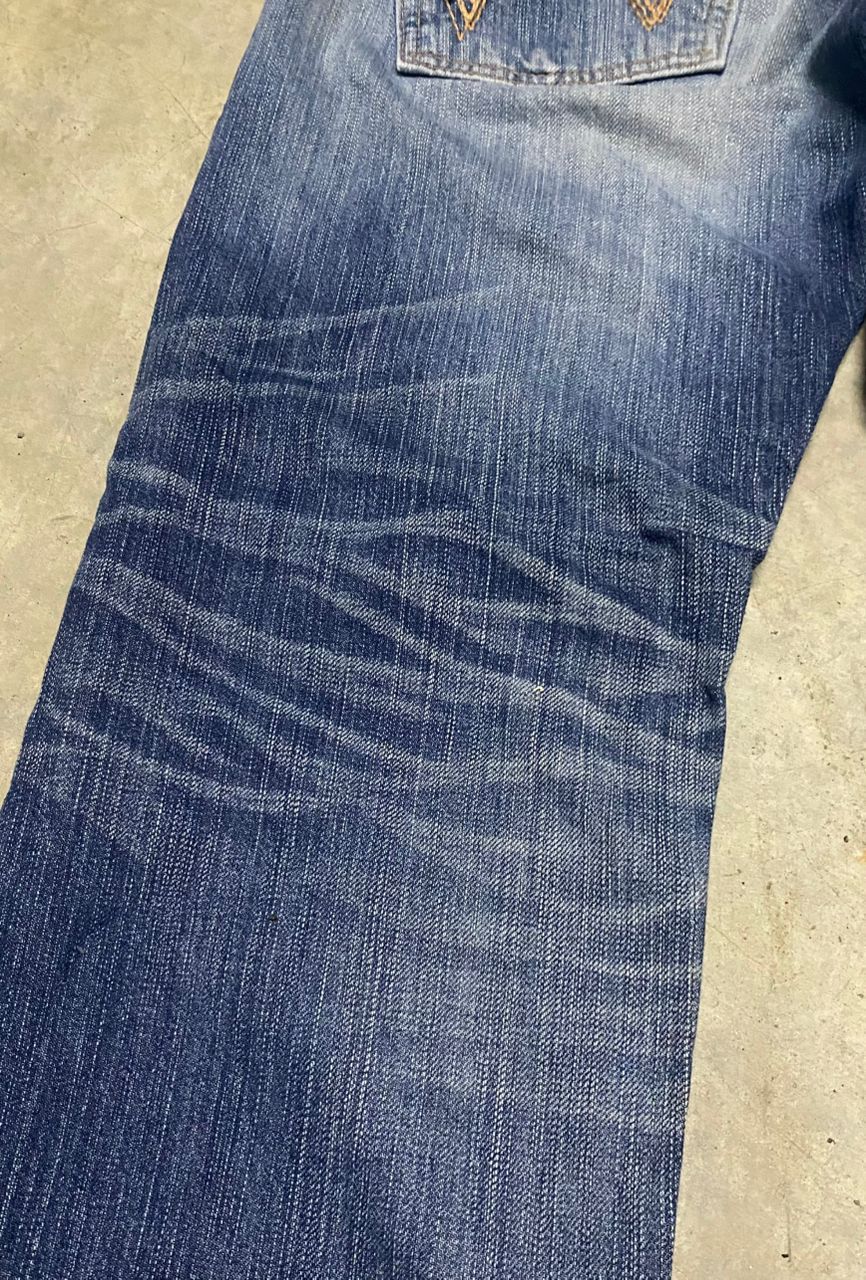If Six Was Nine 💥BEST OFFER 💥EDWIN XV EXCLUSIVE VINTAGE DISTRESSED DENIM Size US 31 - 12 Thumbnail