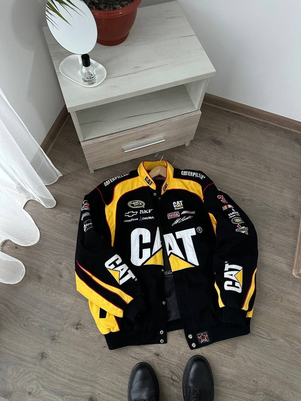 NASCAR × Vintage Vintage NASCAR Racing GAT Formula One Bomber Jacket Size US M / EU 48-50 / 2 - 13 Thumbnail
