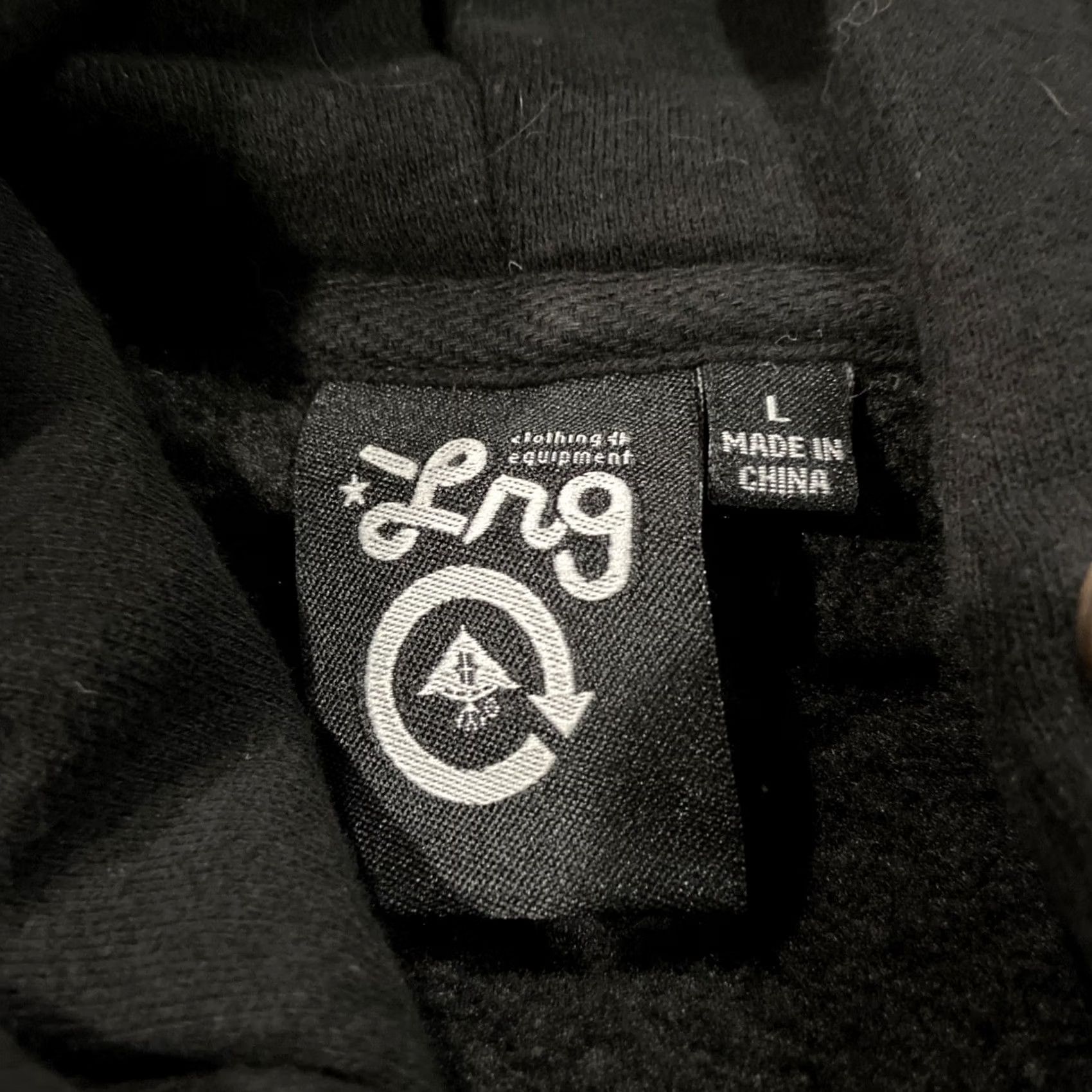 Roots LRG Jacket Mens L Black Red Varsity Zip Pocket 90s City Classic Hip Hop Skate Grass Roots Y2K Weight Light Size US L / EU 52-54 / 3 - 4 Thumbnail