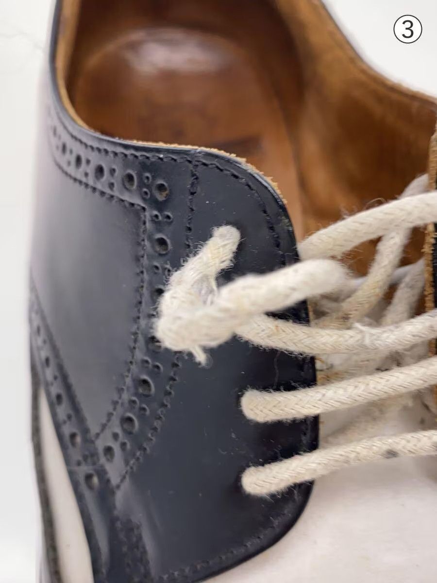 George Cox × Yohji Yamamoto Leather Dress Shoes Size US 6.5 / EU 39-40 - 4 Thumbnail