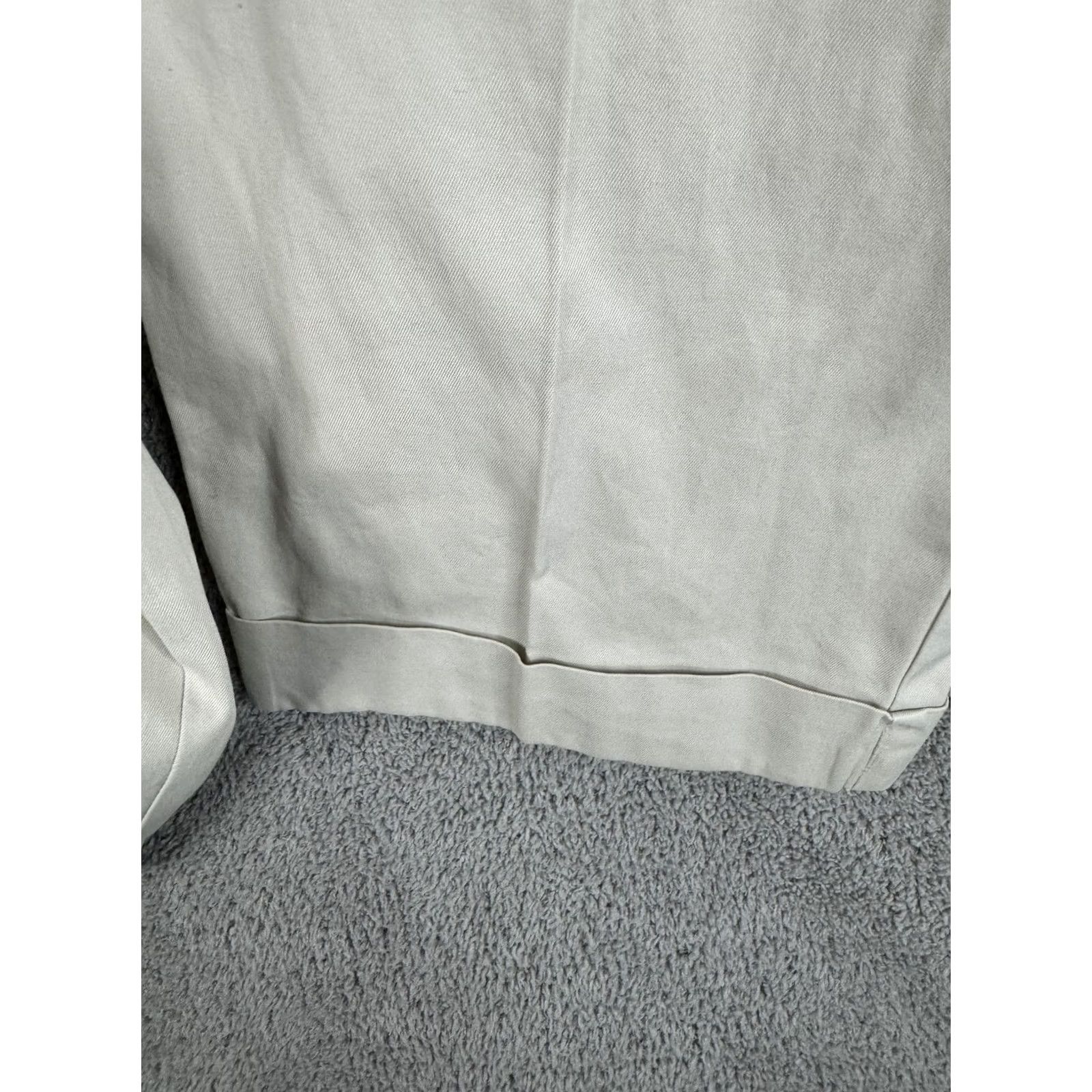 Polo Ralph Lauren Polo Ralph Lauren Pants Mens 40x32 Beige Hammond Pleated Cuffed Chino Size US L / EU 52-54 / 3 - 6 Thumbnail