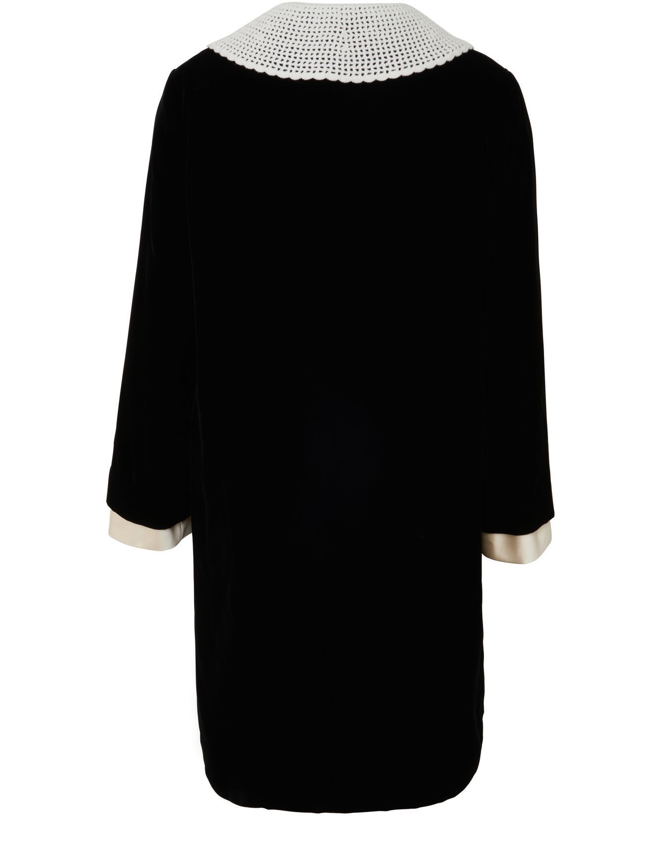 Miu Miu o1la1rc1a0724 Long Jacket in Black Size XS / US 0-2 / IT 36-38 - 2 Thumbnail