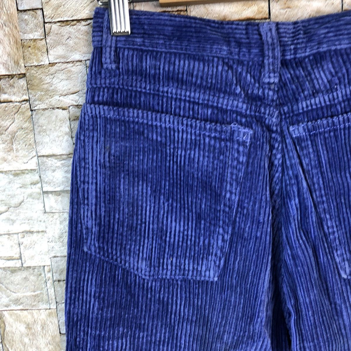 United Colors Of Benetton United Colors Of Benetton Blue Conduroy Pants #A1166 Size 24" / US 00 / IT 34 - 14 Thumbnail