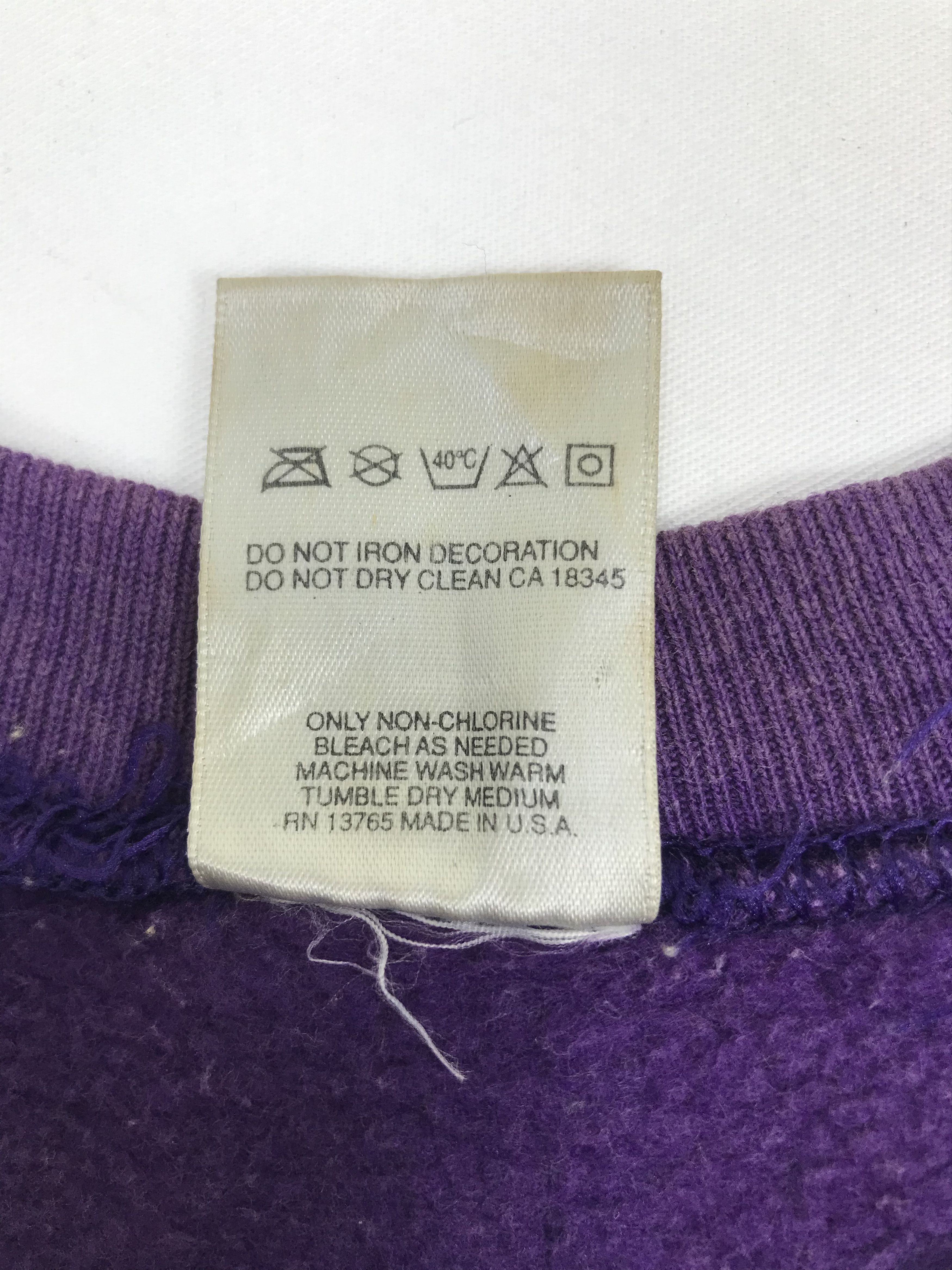 Fruit Of The Loom Vintage L.A. Lakers x Fruit Of The Loom Sweatshirt Size US M / EU 48-50 / 2 - 8 Thumbnail