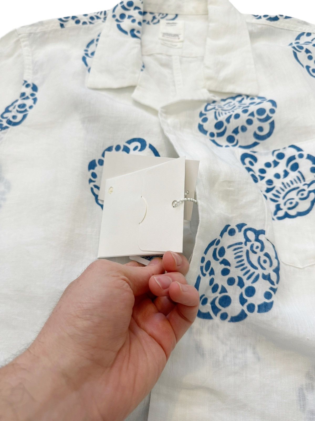 Visvim Sz3 Little Cloud Free Edge S/S Shirt | Grailed