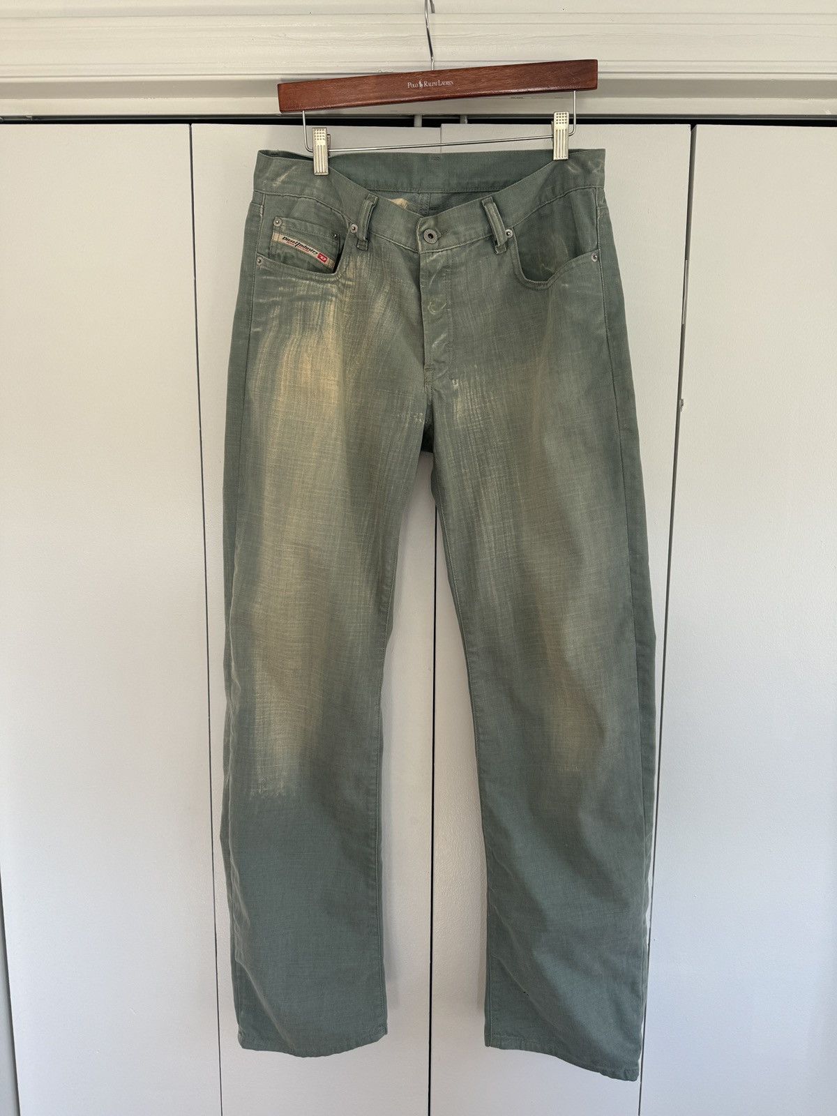 image of Vintage Diesel Industry Jeans in Denim, Men's (Size 34)