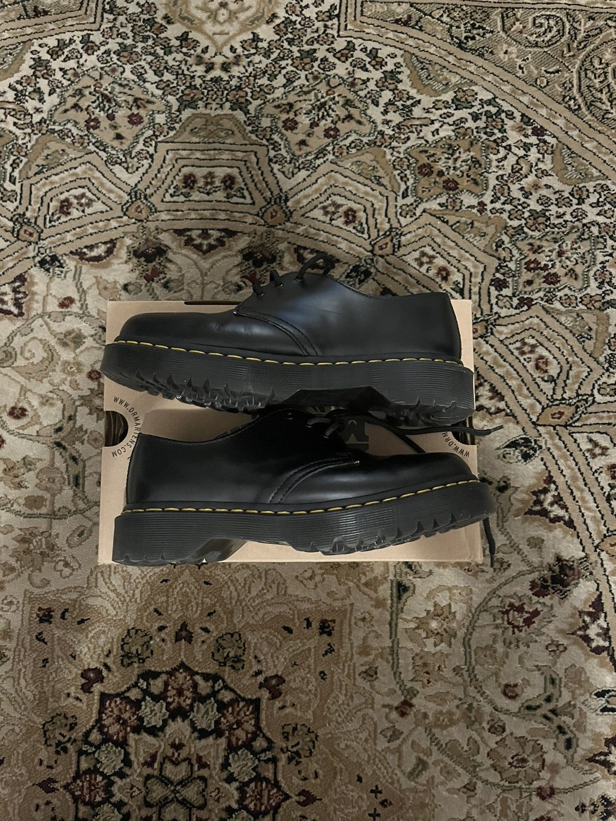 Dr. Martens × Vintage Dr. Martens 1461 Bex Smooth Leather Oxford Shoes Size US 7 / EU 40 - 2 Thumbnail