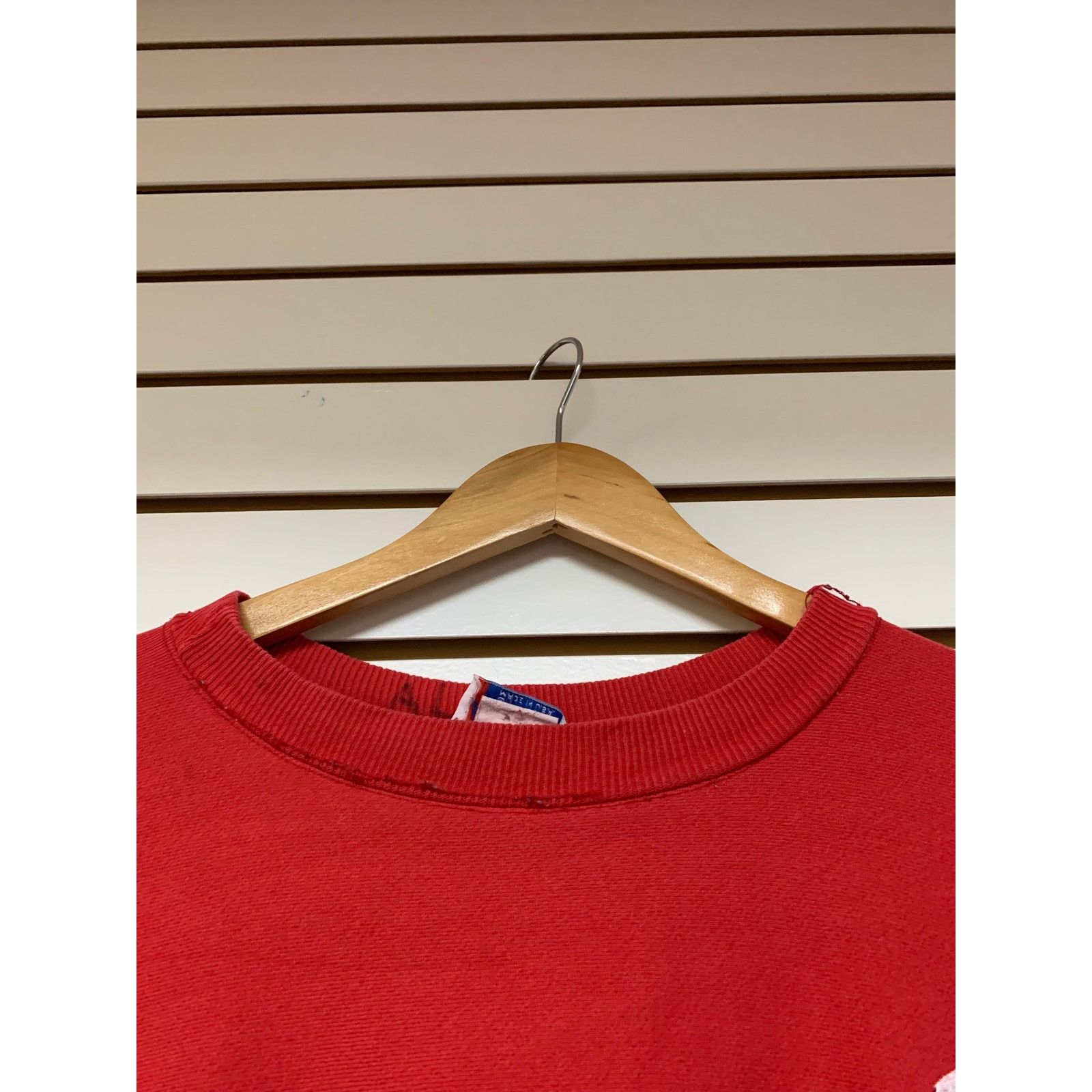 Majestic Vintage Wisconsin badgers crewneck Sweatshirt size XL 1990s Size US XL / EU 56 / 4 - 5 Thumbnail