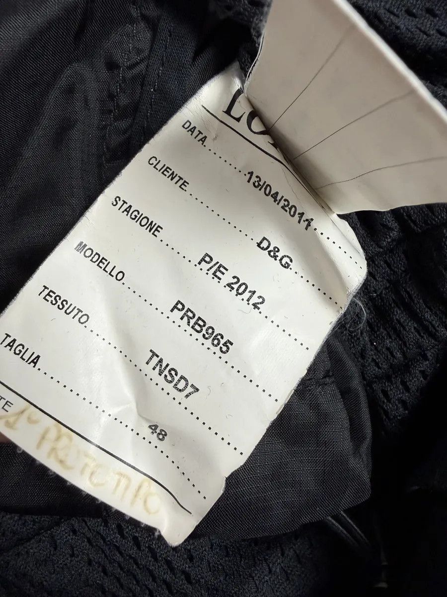 Dolce & Gabbana SS2012 Dolce & Gabbana Avant-Garde Prototype Black Detachable Sleeves Jacket Size US S / EU 44-46 / 1 - 14 Thumbnail