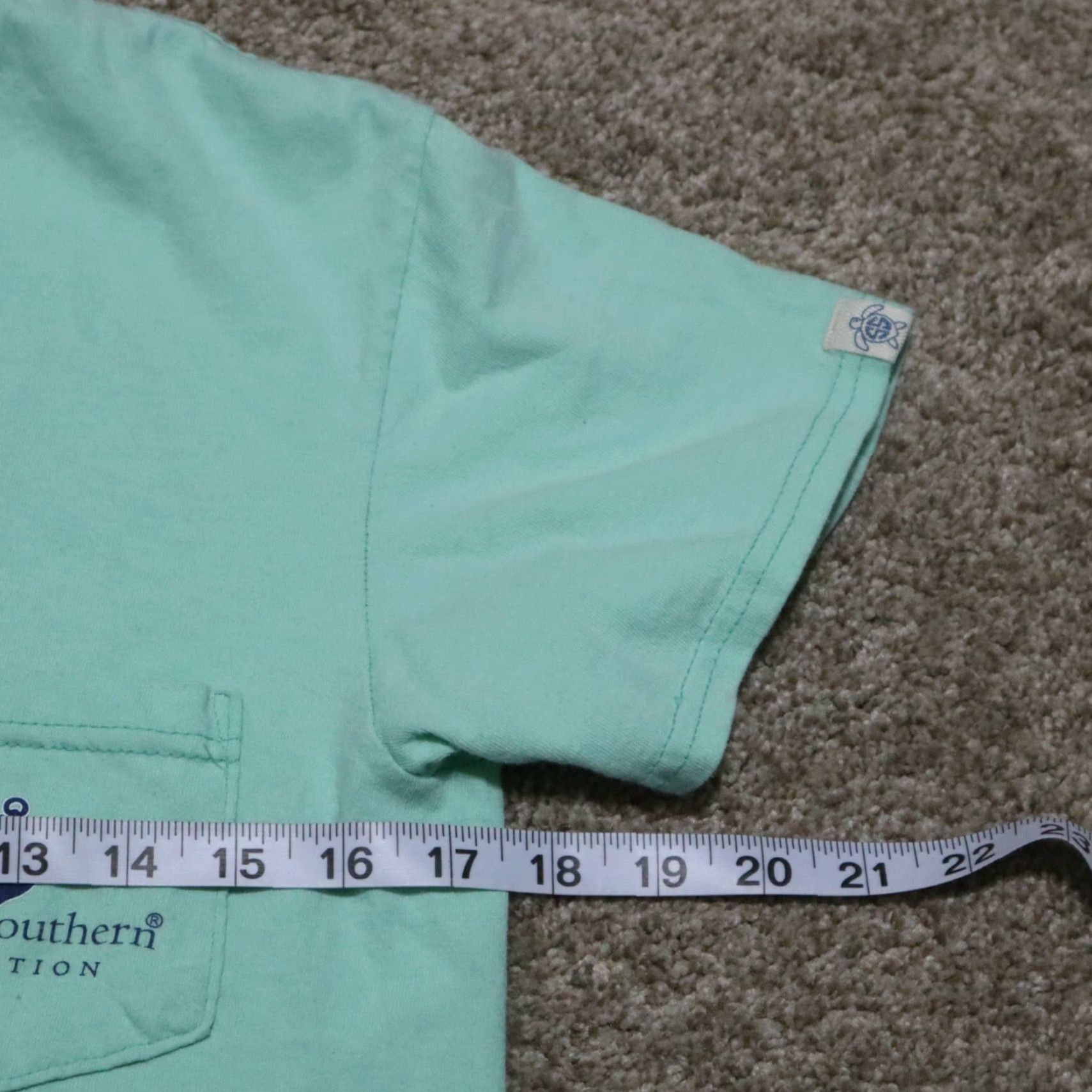 Hope Simply Southern Shirt Ladies Small Blue "Hope Is an Anchor for the Soul" T-Shirt Womens Small Blue 90s? Size S / US 4 / IT 40 - 6 Thumbnail