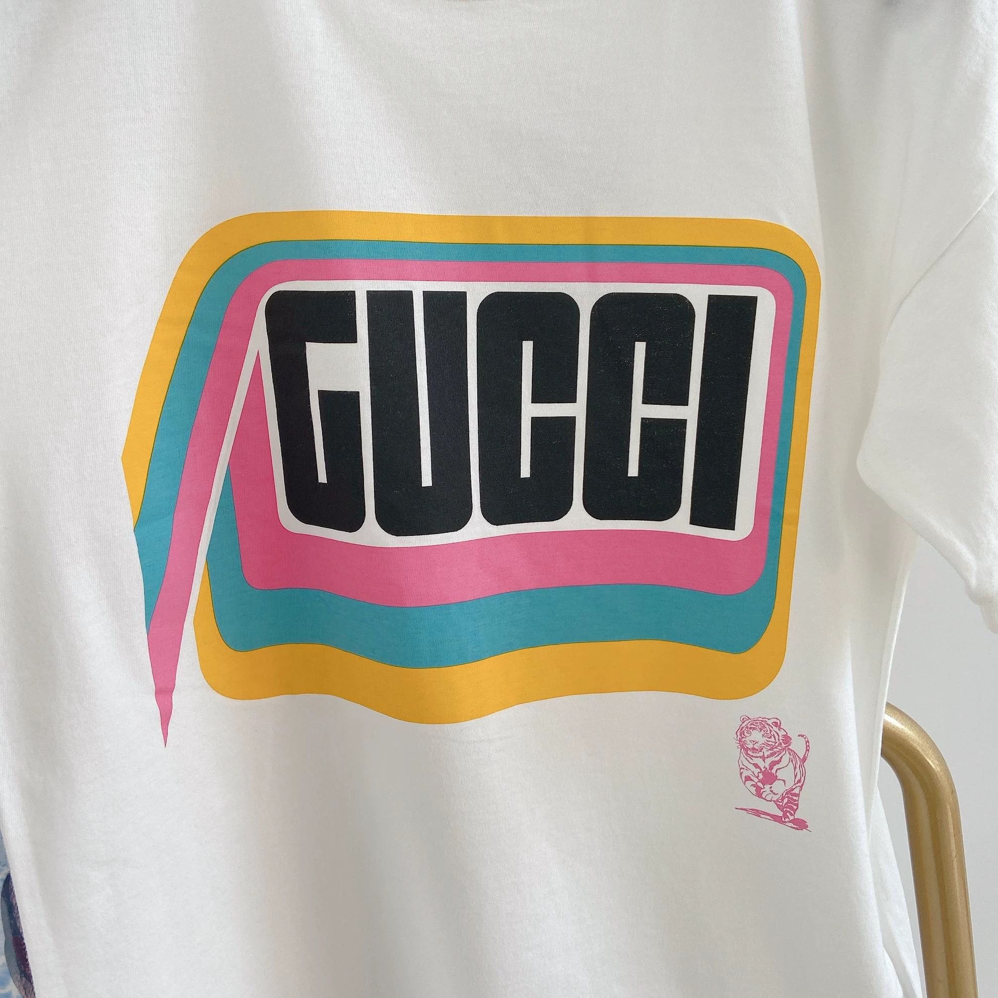 Gucci Gucci Logo Print T-Shirt 12A Size US XS / EU 42 / 0 - 5 Thumbnail