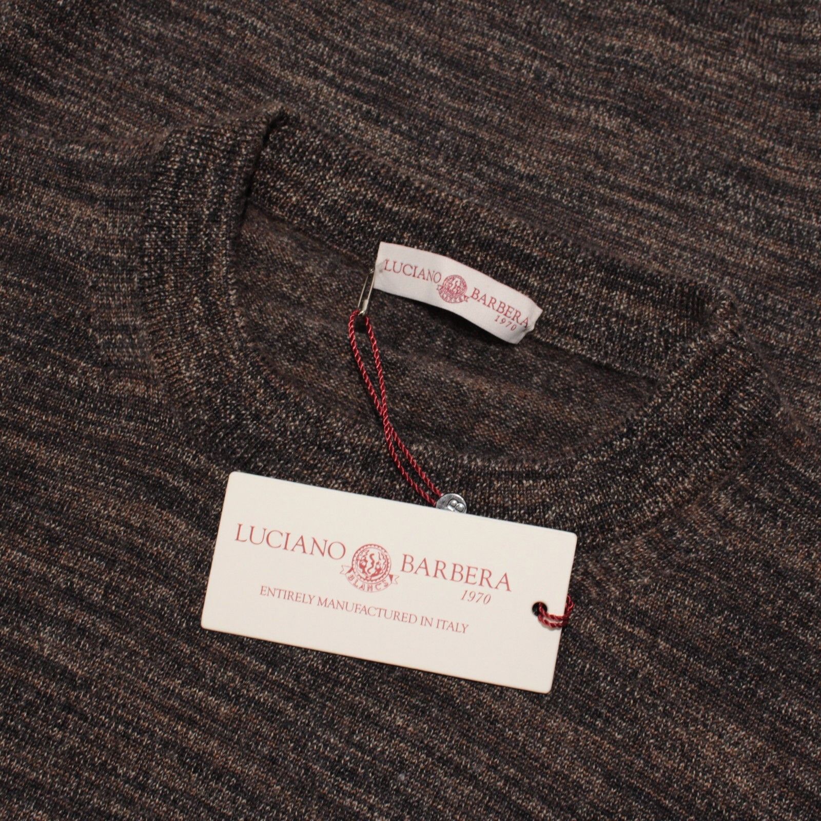 Luciano Barbera Luciano Barbera Sweater Size US XL in Brown Size US XL / EU 56 / 4 - 1 Thumbnail