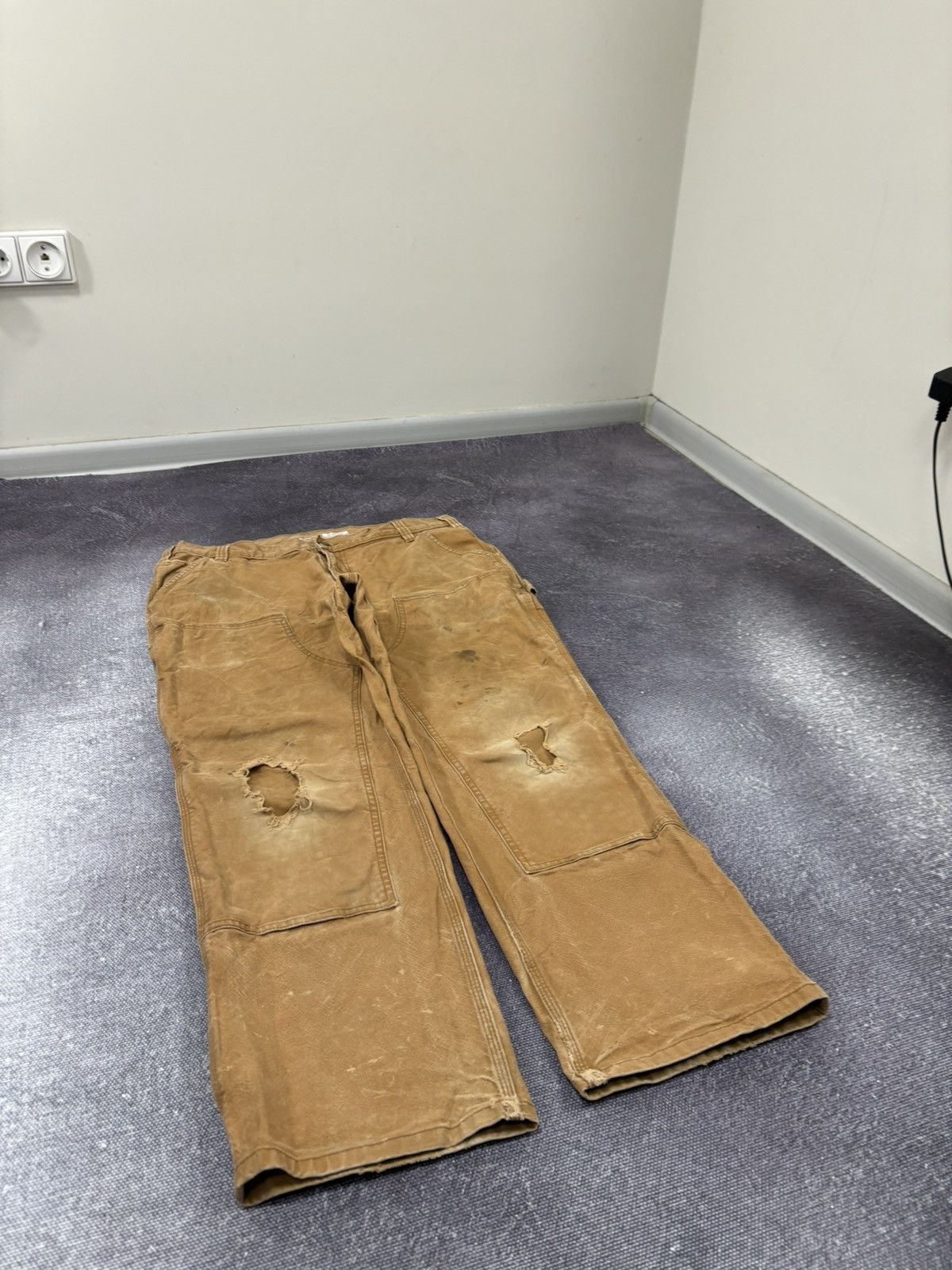 Carhartt Vintage Carhartt Double Knee USA Carpenter Hype Baggy Pants Size US 36 / EU 52 - 10 Thumbnail