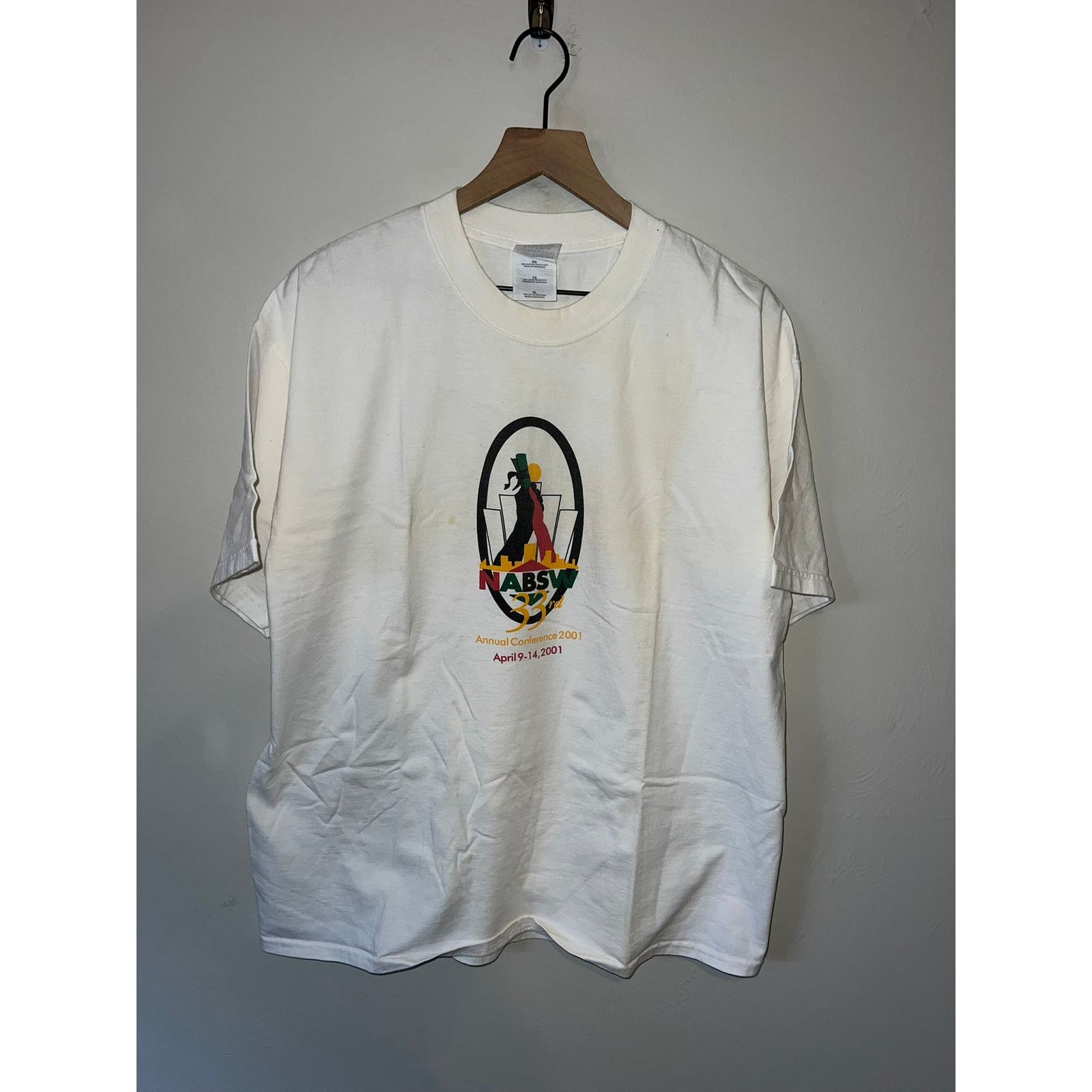 Gildan NABSW Shirt National Assc Black Social Workers Tee XL Size US XL / EU 56 / 4 - 1 Thumbnail