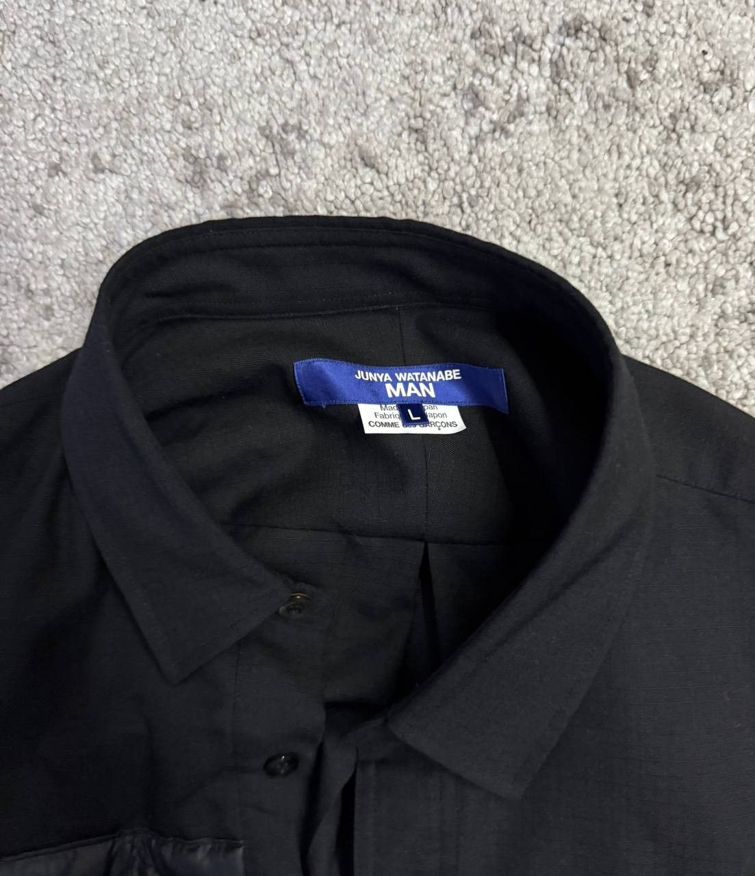 Junya Watanabe Junya Watanabe FW24 Patchwork Mixed Media Shirt Size US M / EU 48-50 / 2 - 2 Thumbnail