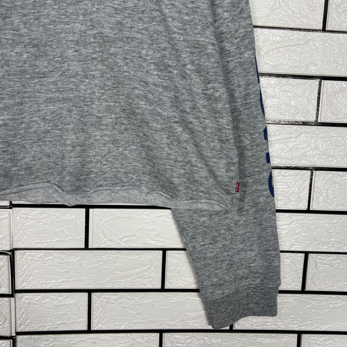 Levi's LEVIS Big Logo Cropped Sweater #4295-C195 Size M / US 6-8 / IT 42-44 - 7 Thumbnail