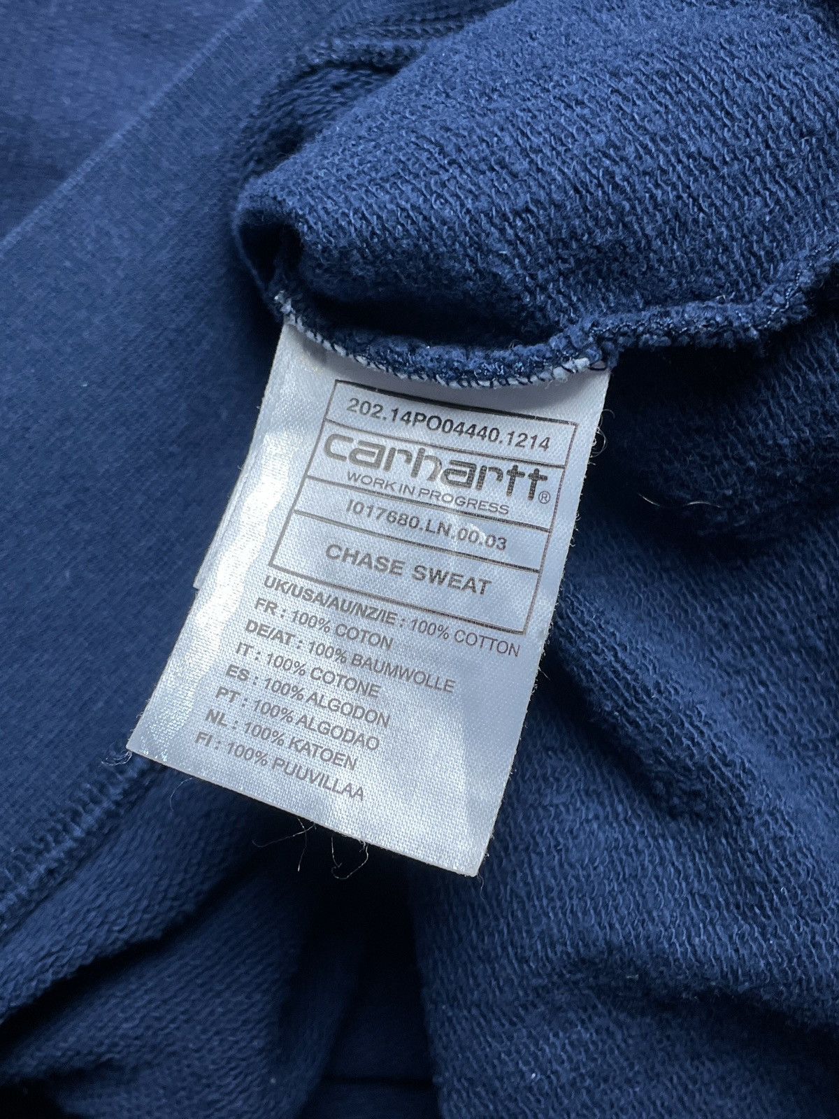 Carhartt Carhartt chase sweat sweatshirt vintage 90s y2k rap hip hop Size US S / EU 44-46 / 1 - 4 Thumbnail