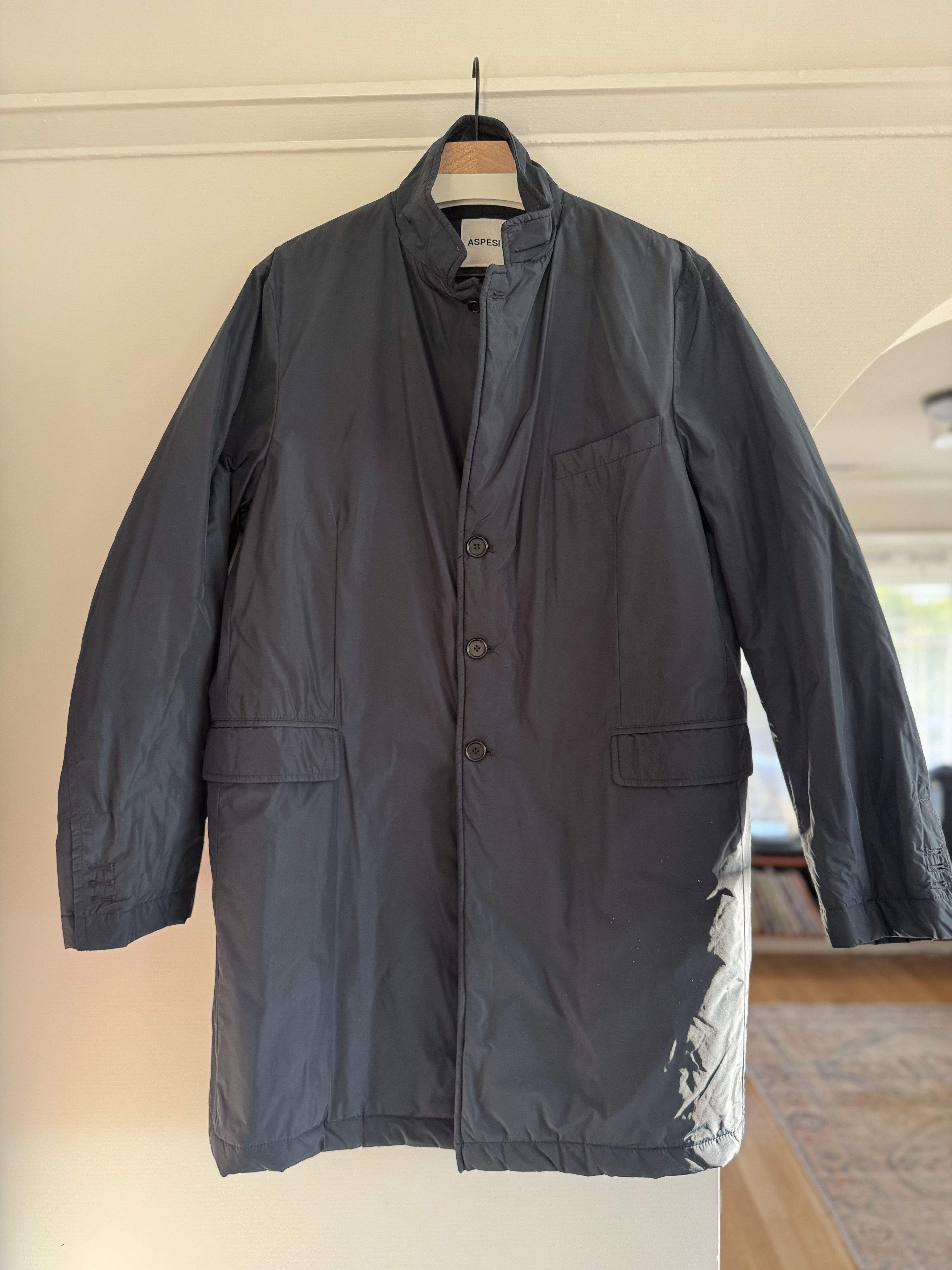 Aspesi Aspesi GeneCoat Winter Thermore Insulated Padded trench coat Size US XXL / EU 58 / 5 - 2 Thumbnail