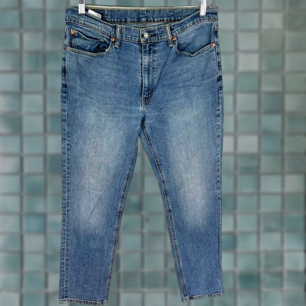 Levi's Levi's 541 Classic Straight Leg Jeans Men’s Size 36 Blue Denim 36x32 Size US 42 / EU 58 - 1 Thumbnail