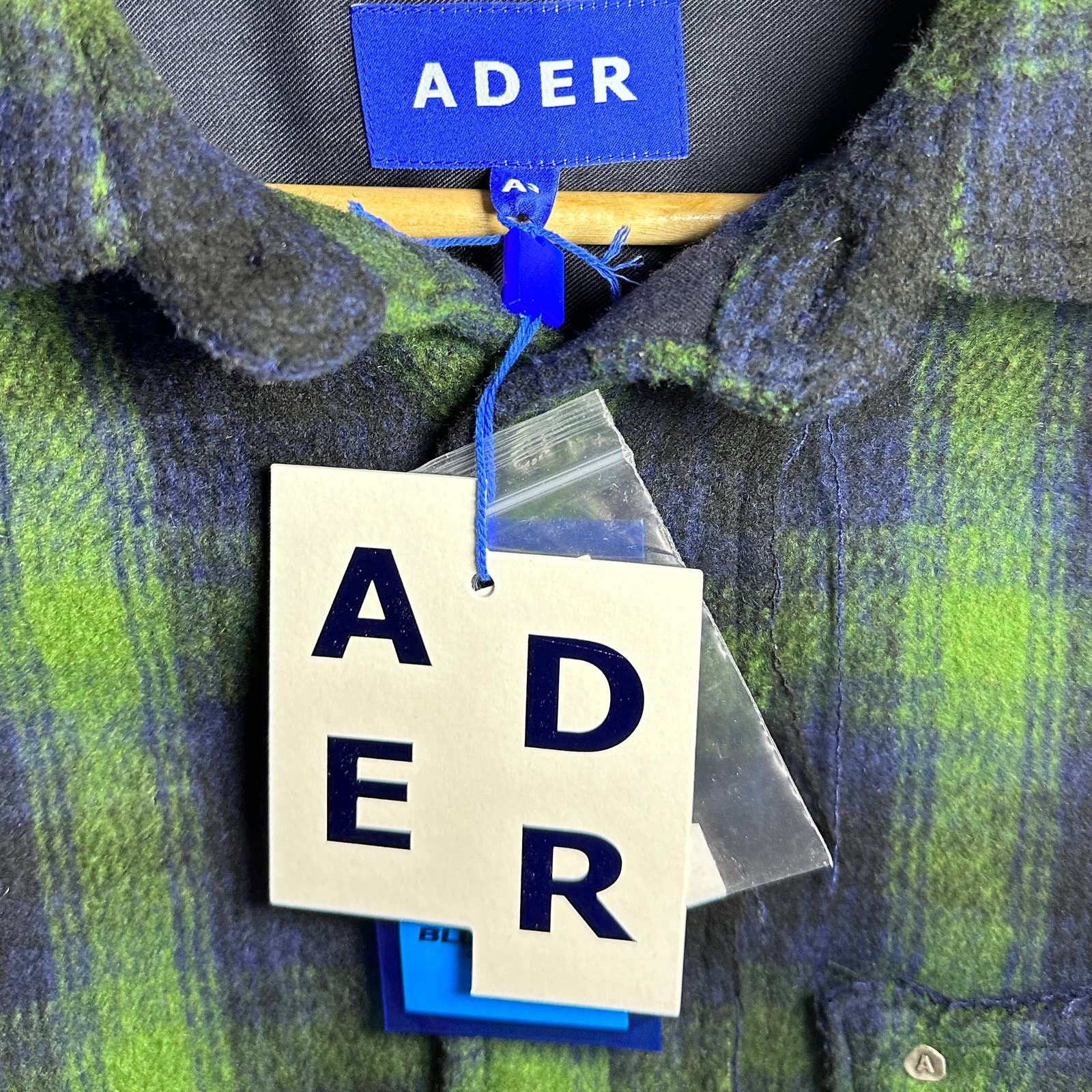 Ader Error F/W20 Swall Plaid Shirt Size US XL / EU 56 / 4 - 6 Thumbnail