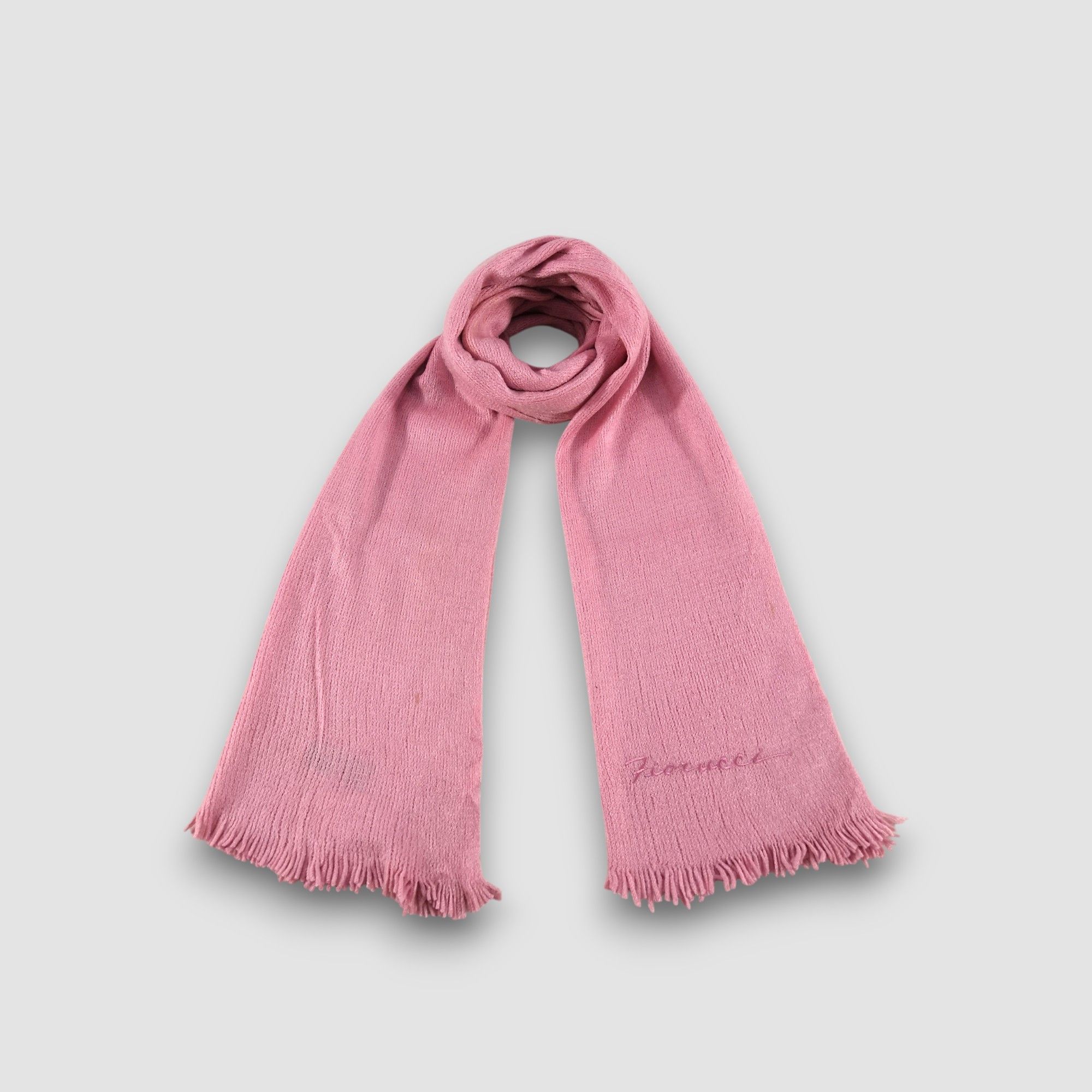 Fiorucci Vintage Fiorucci Scarf Muffler Wool Knit Winter Scarves Size ONE SIZE - 4 Thumbnail