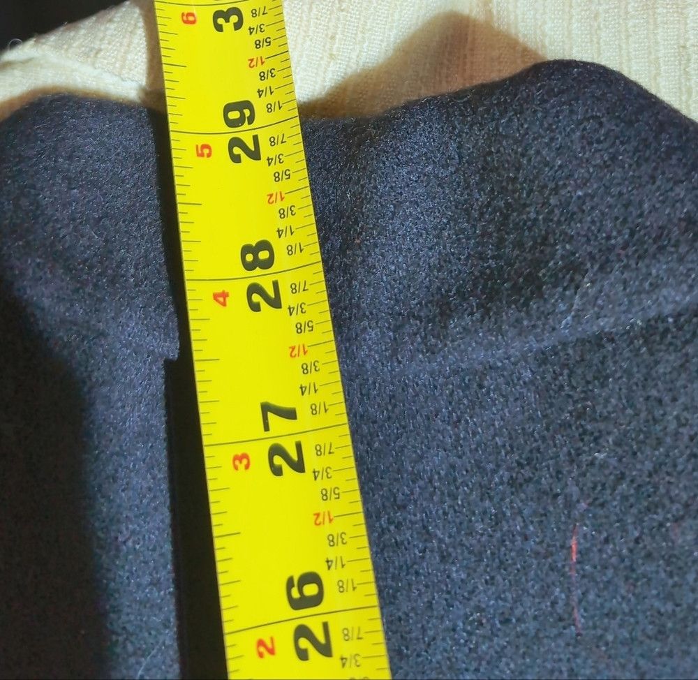 Other Vintage Pop Mode Women's L Blazer Black with Purple Buttons Size L / US 10 / IT 46 - 9 Thumbnail