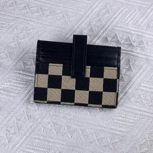 Other Canvas Snap Closure Small Wallet,Bifold Credit Card Holder Size ONE SIZE - 2 Thumbnail