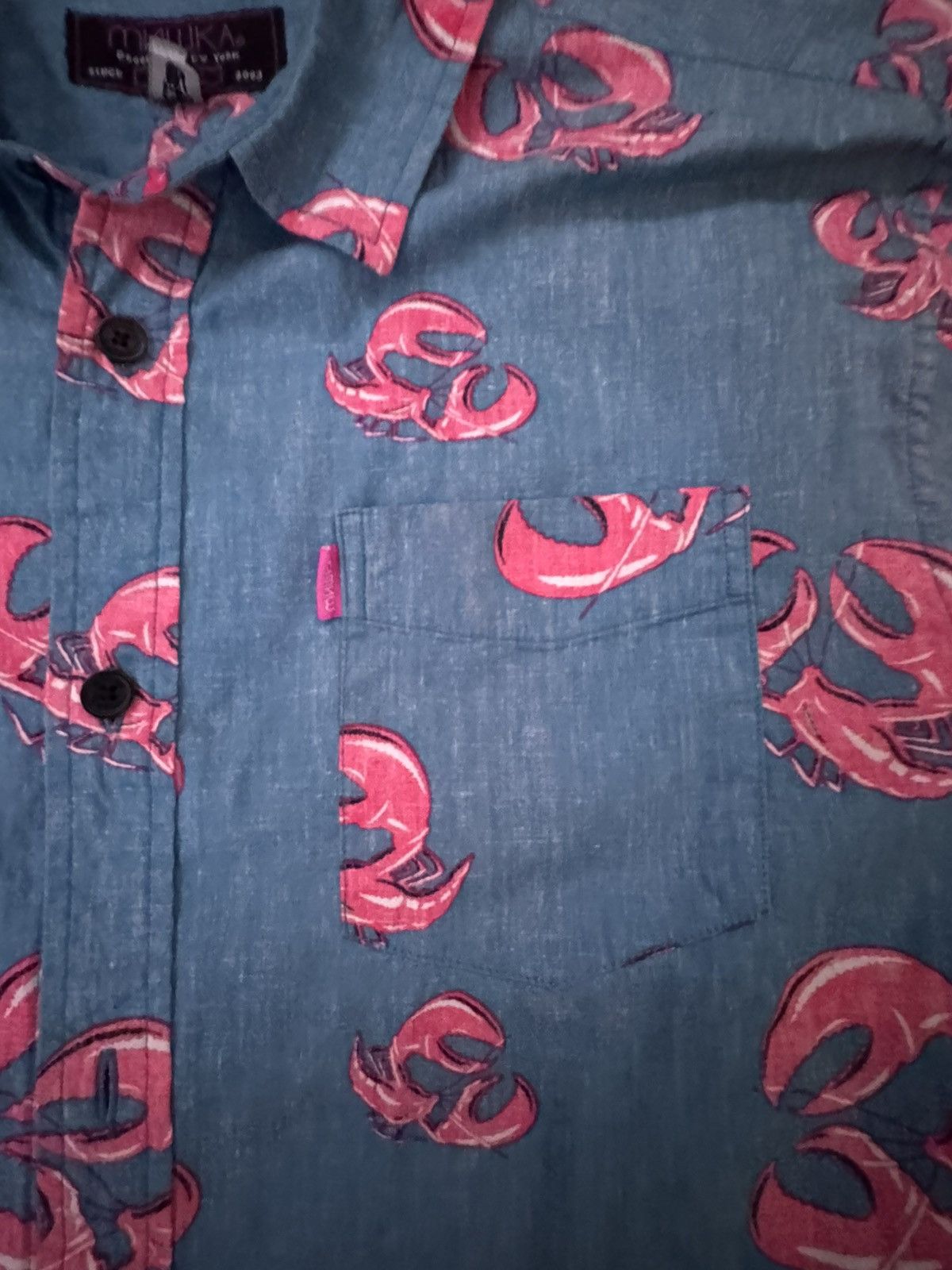 Mishka 2012 Mishka NYC Lobster Button-up size large Size US L / EU 52-54 / 3 - 3 Thumbnail