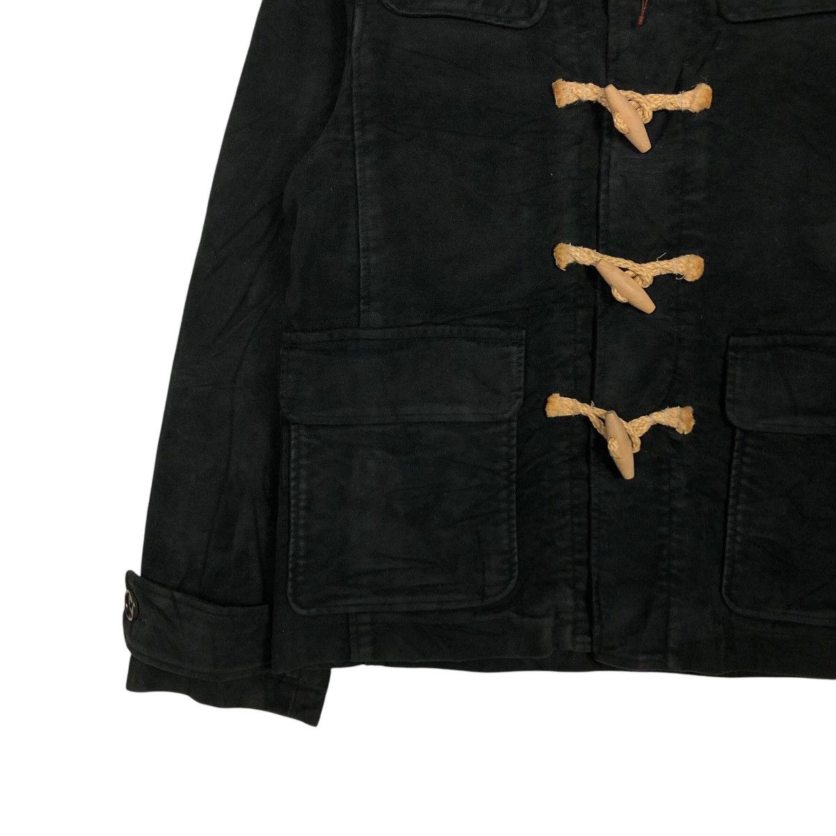 Japanese Brand 📌Rich Black Vintage Chore Jacket MHL Margaret Howell Size US M / EU 48-50 / 2 - 5 Thumbnail