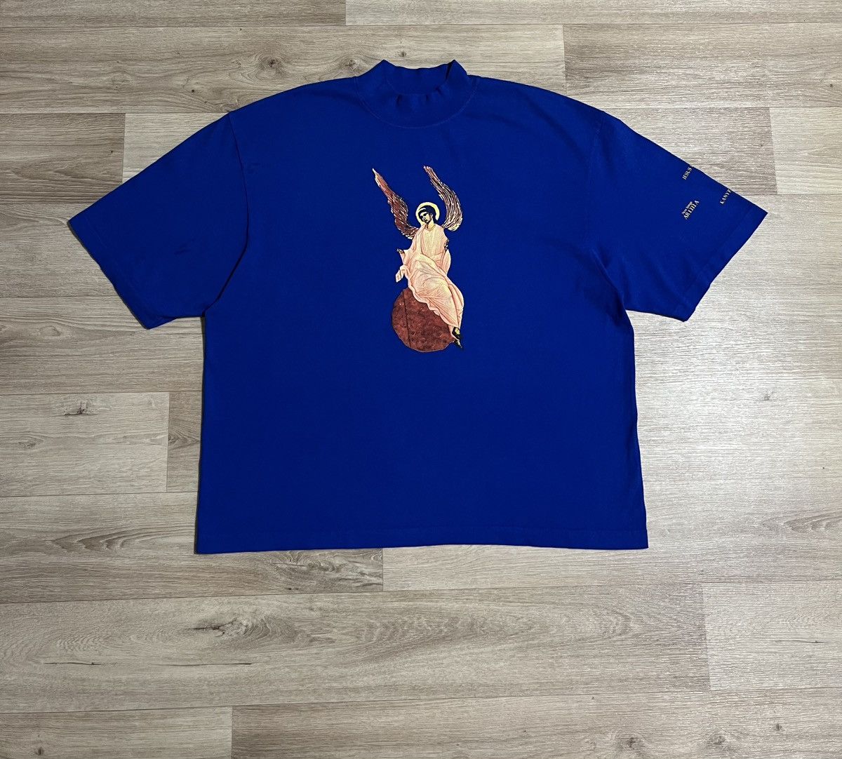 JESUS IS KING ARCHANGEL Tシャツ 紺Kanye West Kanye West Jesus Is King Archangel Tee | Grailed