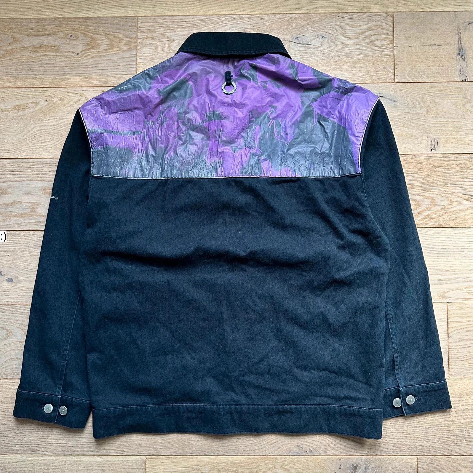 Fred Perry × Raf Simons Jacket Raf Simons Fred Perry Printed Black Size US M / EU 48-50 / 2 - 2 Thumbnail