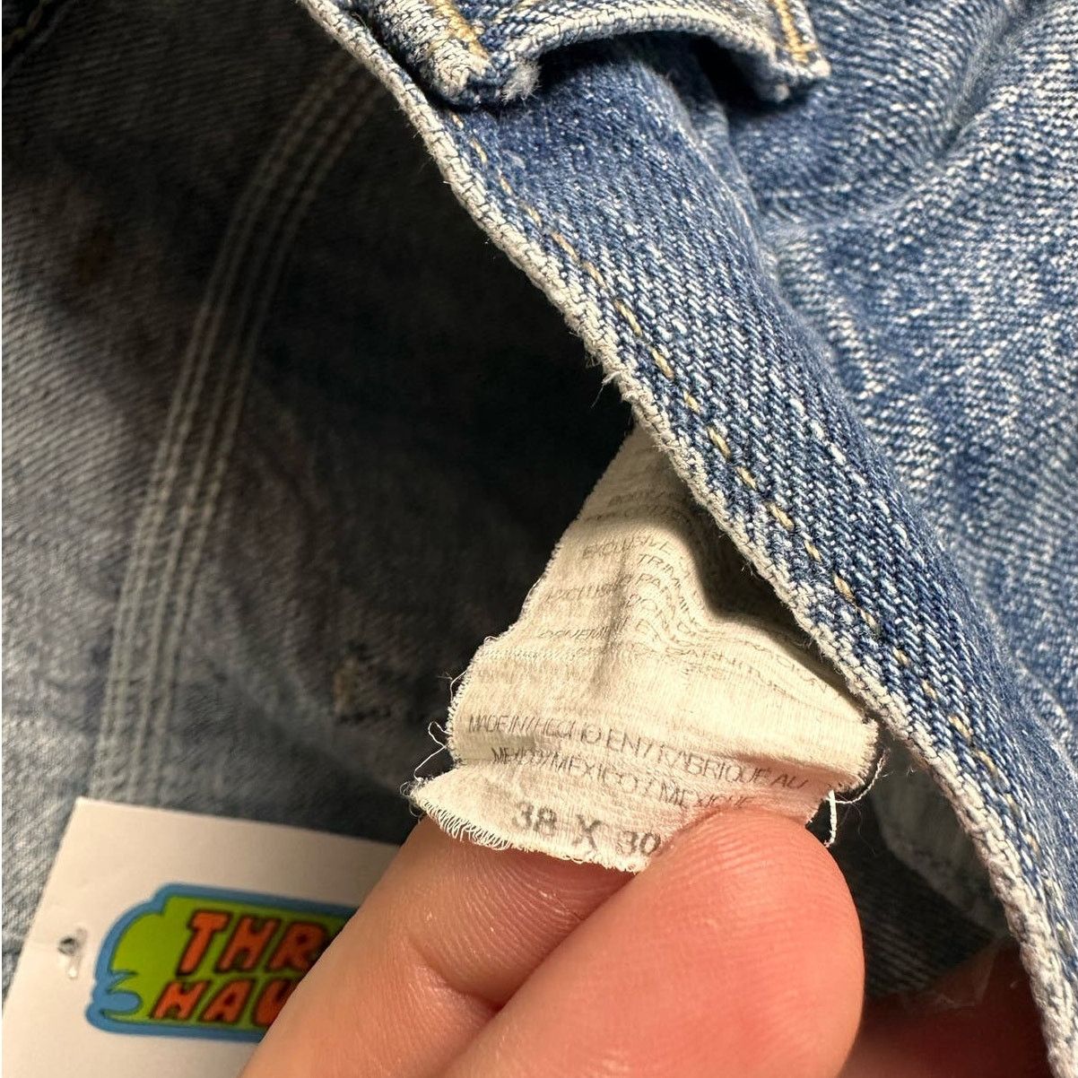 Dickies × Vintage Vintage Dickies Carpenter Work Pants Jeans 38x30 Medium Wash Size US 38 / EU 54 - 9 Thumbnail