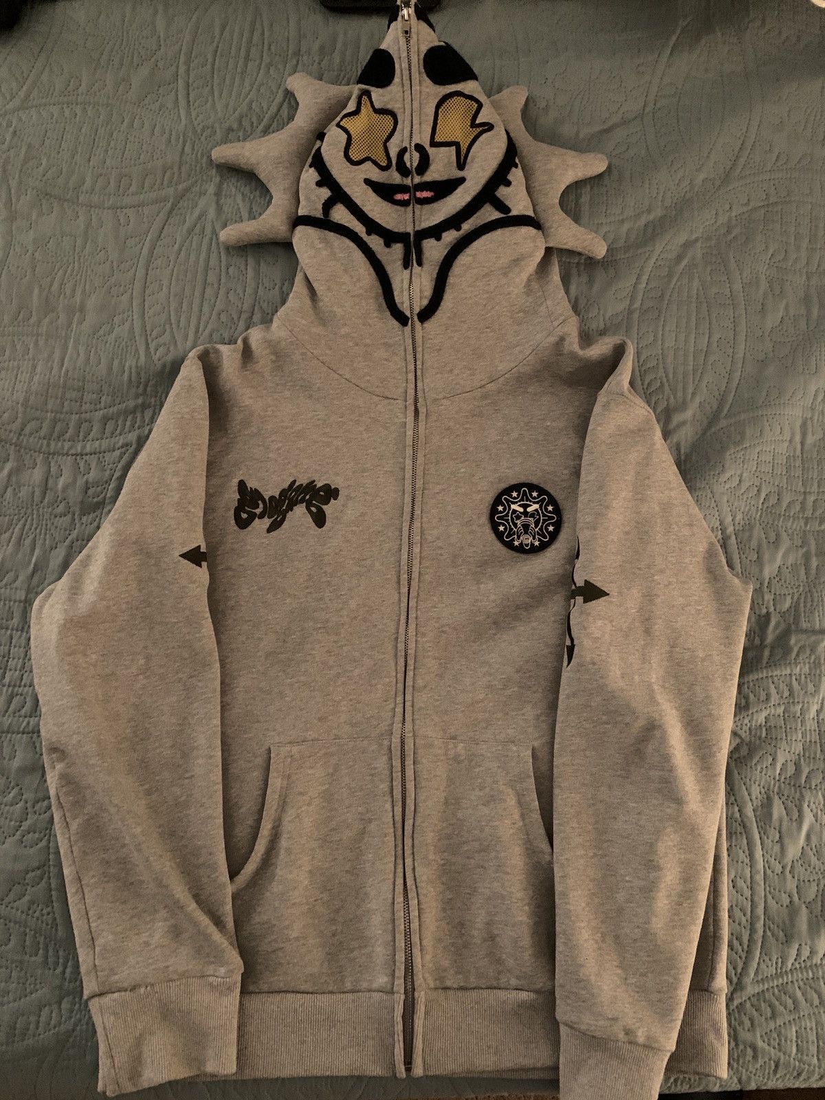 Glo Gang Grey GloGang Full Zip Jacket | Grailed 