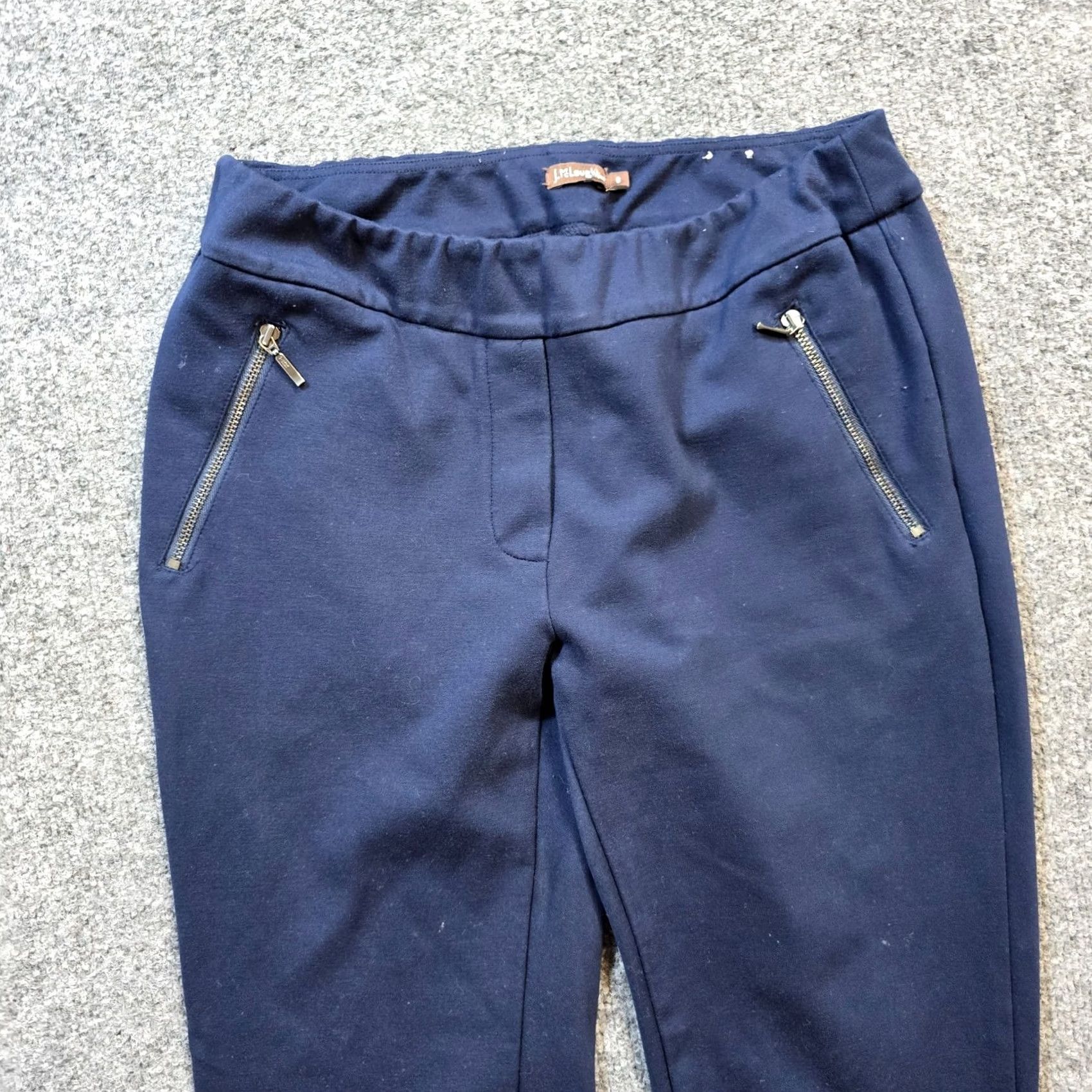 J.McLaughlin J. McLaughlin Pants Women Size 0 Blue Stretch Catalina Cloth Skinny Dress Pants Regular Inseam 27 in Size 25" / US 0 / IT 36 - 2 Thumbnail