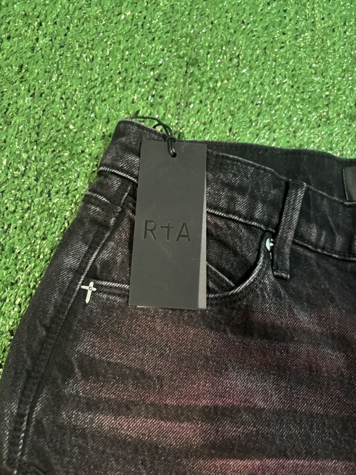 Rta RTA Denis Skinny Black Red Glow Size US 30 / EU 46 - 4 Thumbnail