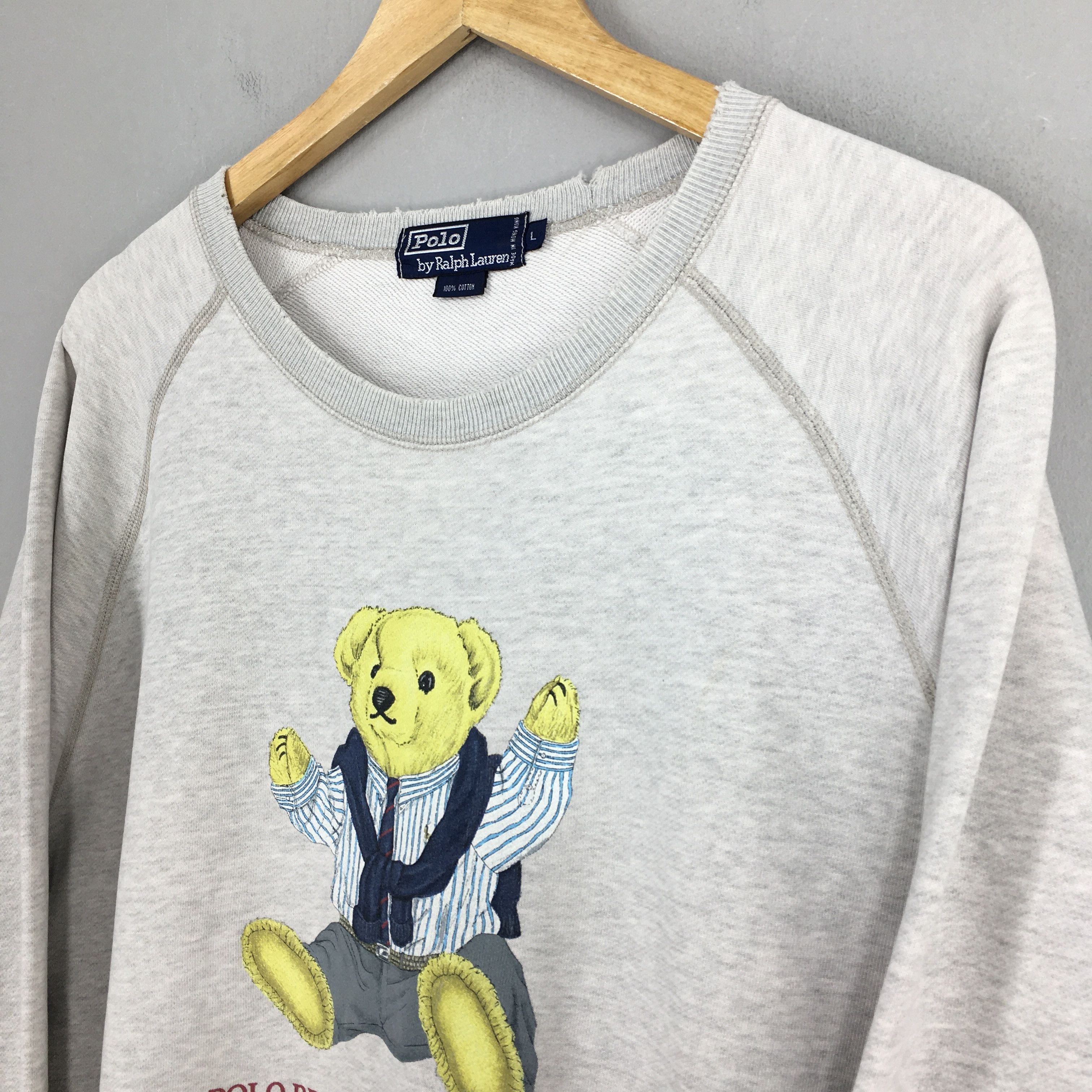 Polo Ralph Lauren × RRL Ralph Lauren × Ralph Lauren Polo Bear By Polo Sport Ralph Lauren Sweatshirt Large Size US L / EU 52-54 / 3 - 3 Thumbnail