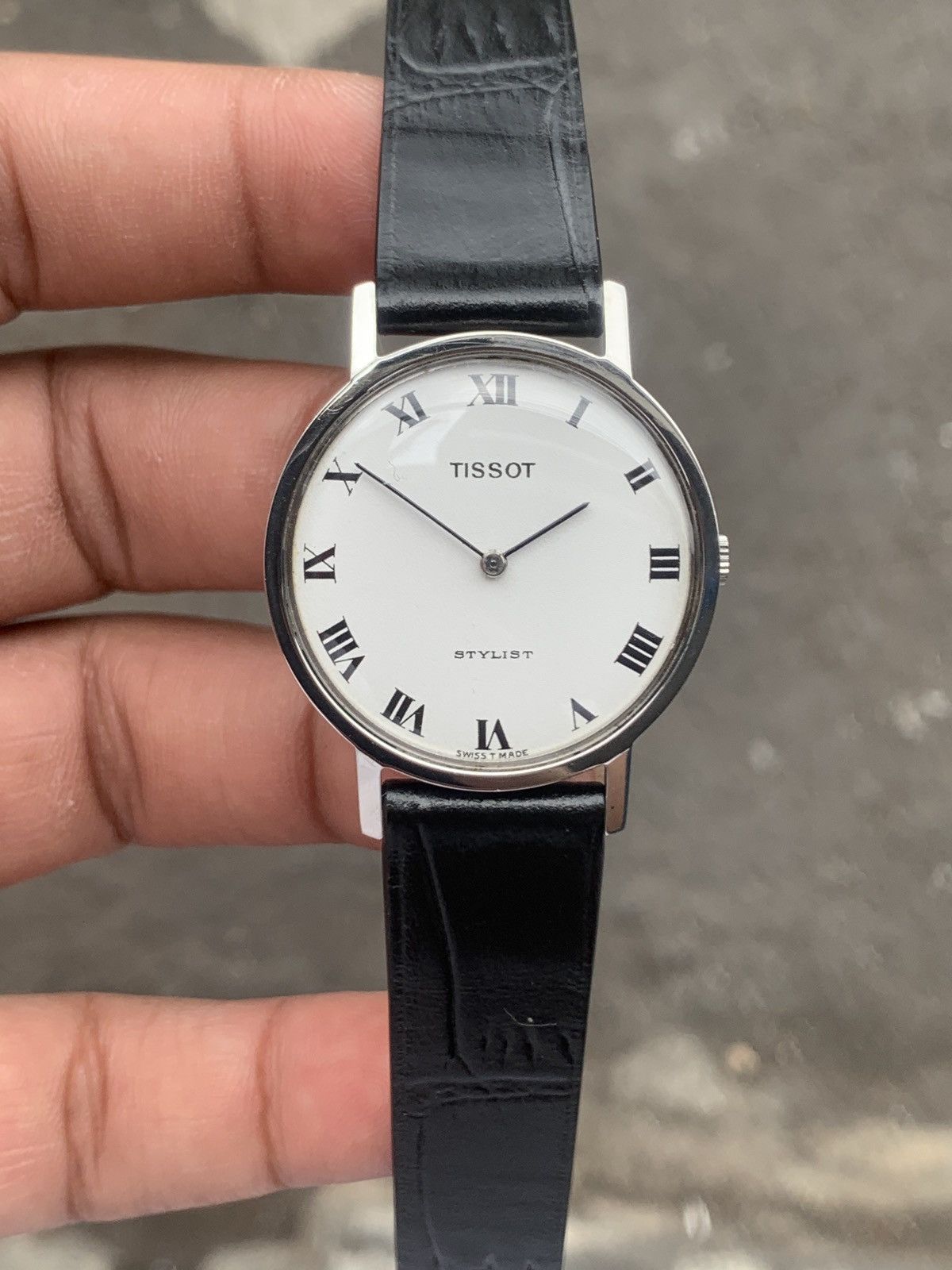 Tissot Tissot Stylist Slim Roman dial vintage Manual wind Size ONE SIZE - 4 Thumbnail