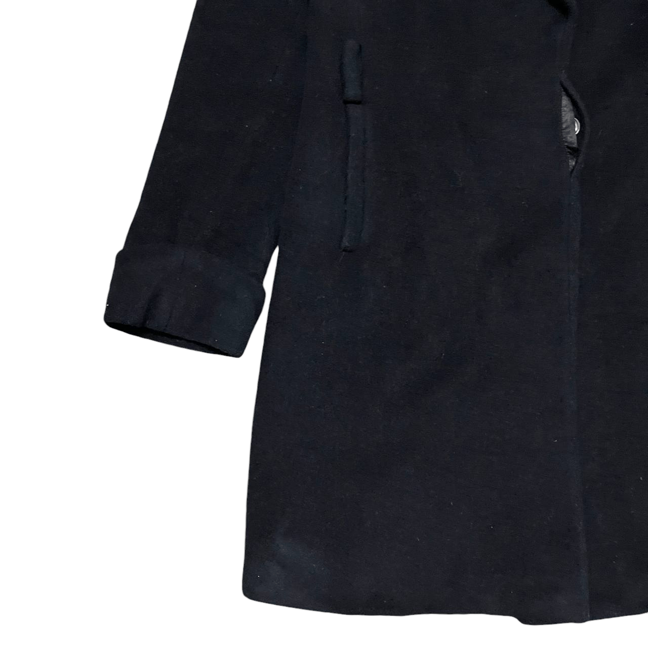 Other Vintage Santa Croce Wool Coat Double Collar Size S / US 4 / IT 40 - 3 Thumbnail
