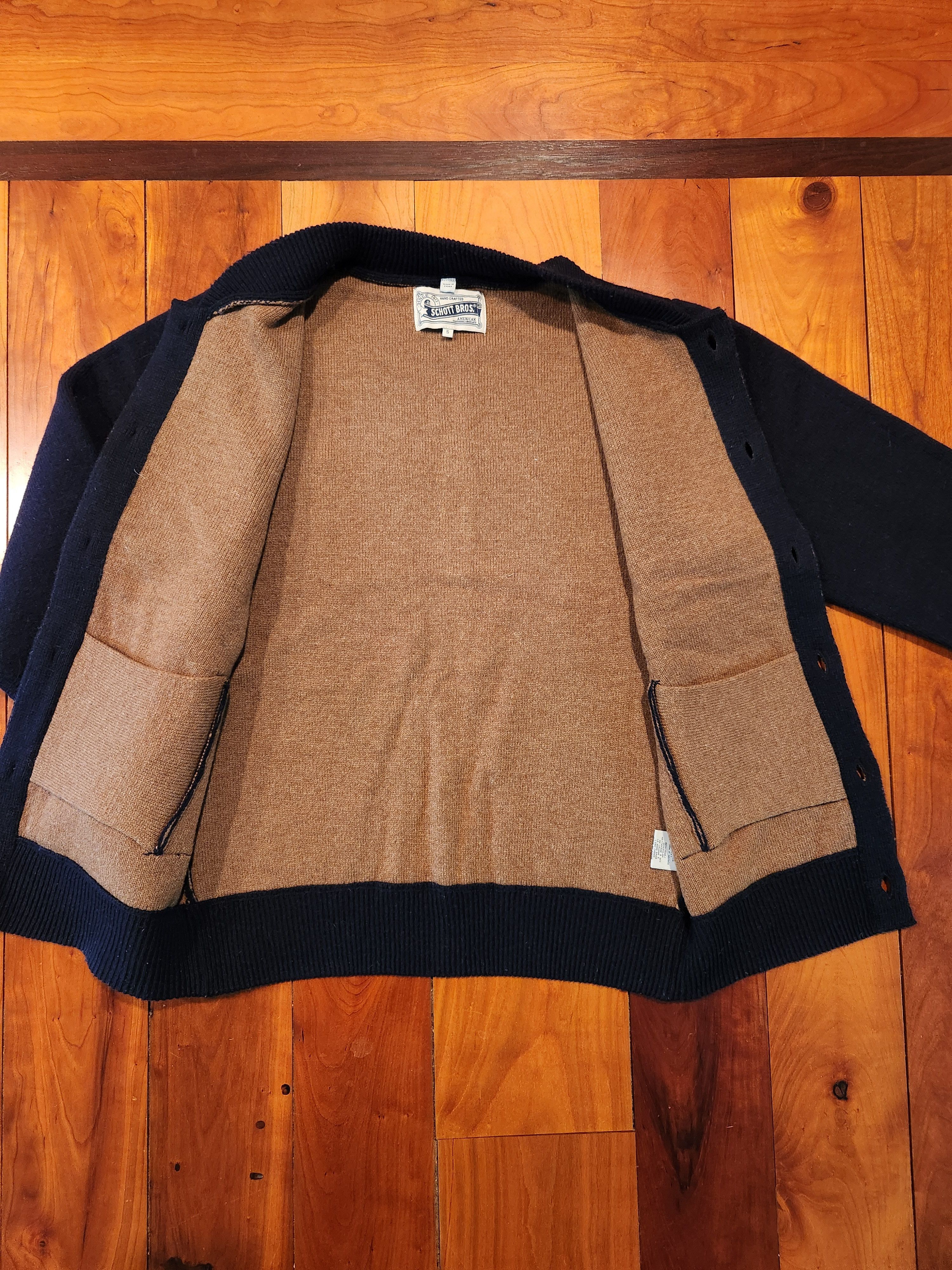 Schott Schott Bomber Cardigan Size US S / EU 44-46 / 1 - 4 Thumbnail