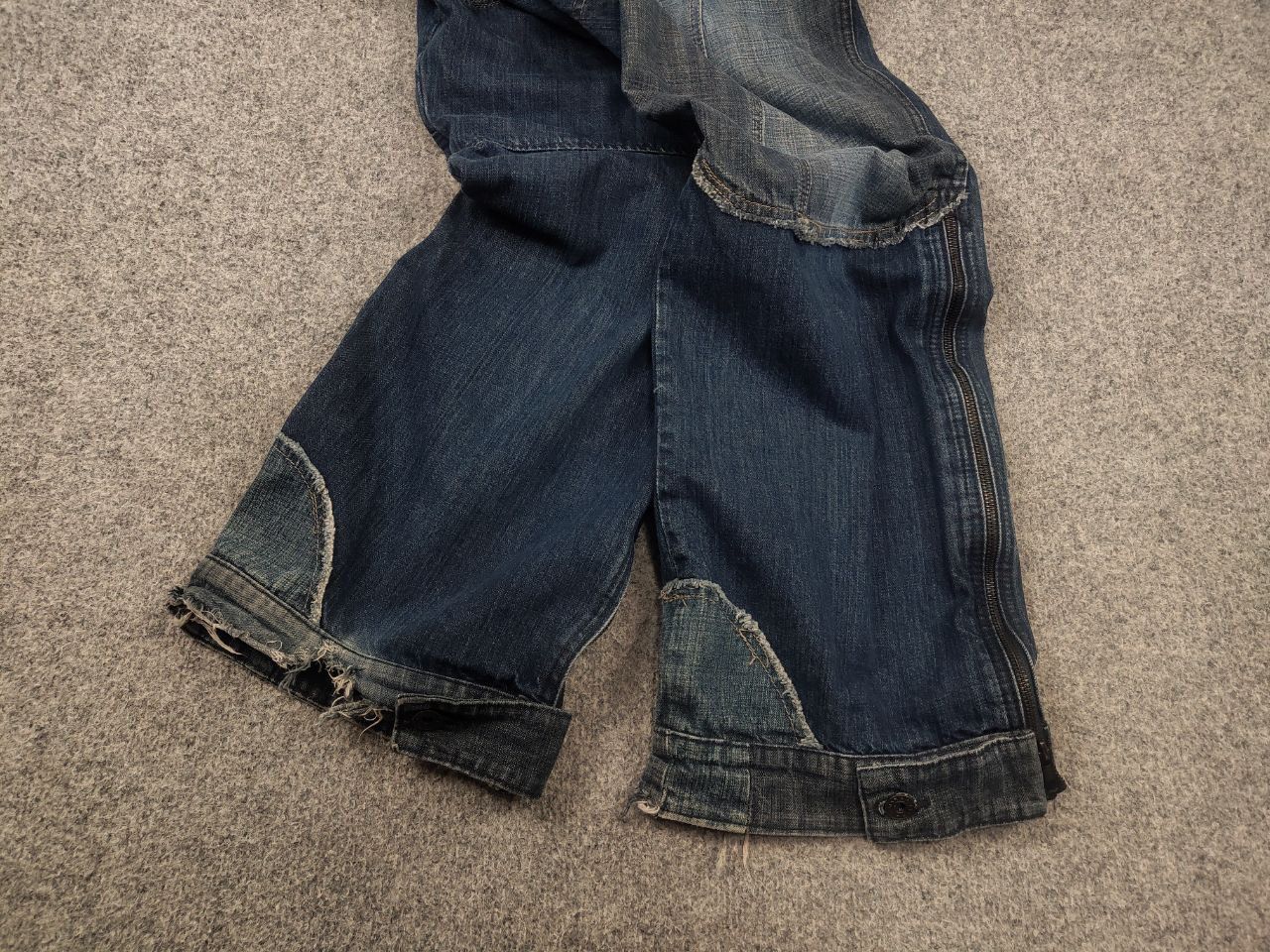 G-Star Rare Vintage G Star Raw Concept elwood Y2K Baggy Zip Jeans Size US 32 / EU 48 - 3 Thumbnail
