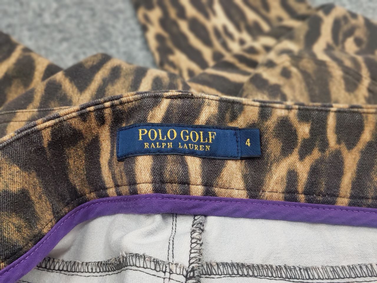 Polo Ralph Lauren Polo Golf Ralph Lauren Leopard Pattern Womens Slim pants Size 27" / US 4 / IT 40 - 9 Thumbnail
