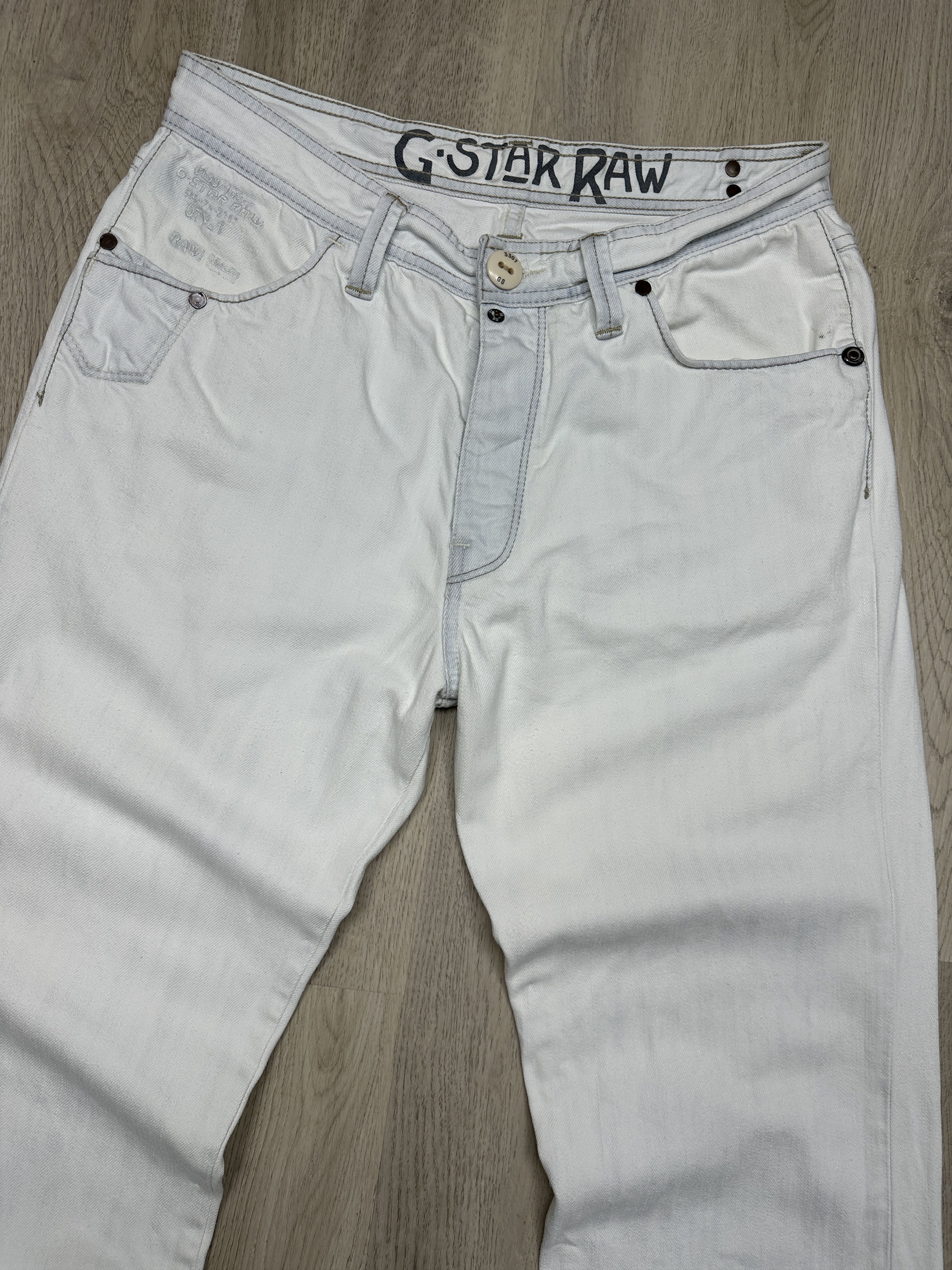 G-Star G Star Raw Mens Locker Regular Denim Pants Jeans Size US 33 - 5 Thumbnail