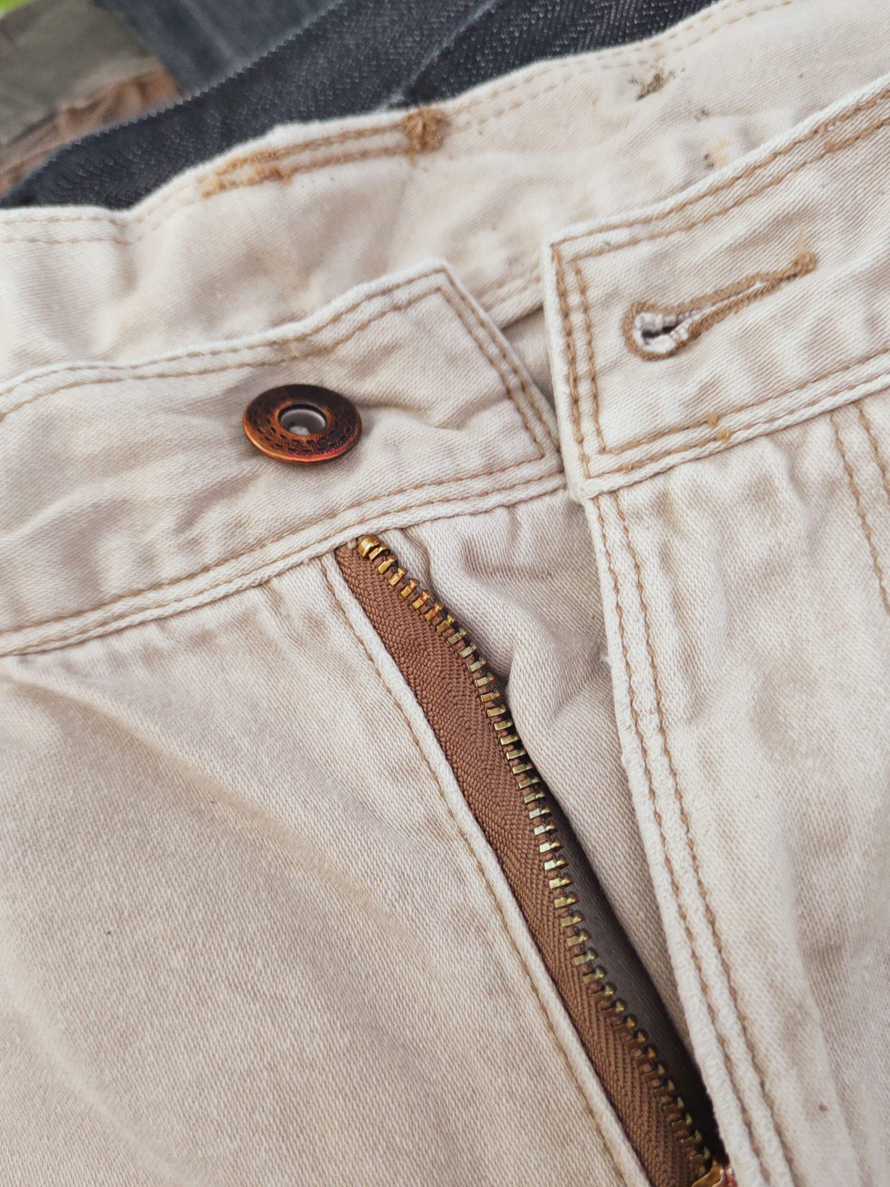 Japanese Brand Evenriver Gray Faded Multipocket Tactical Cargo Pants #W086 Size US 35 - 15 Thumbnail