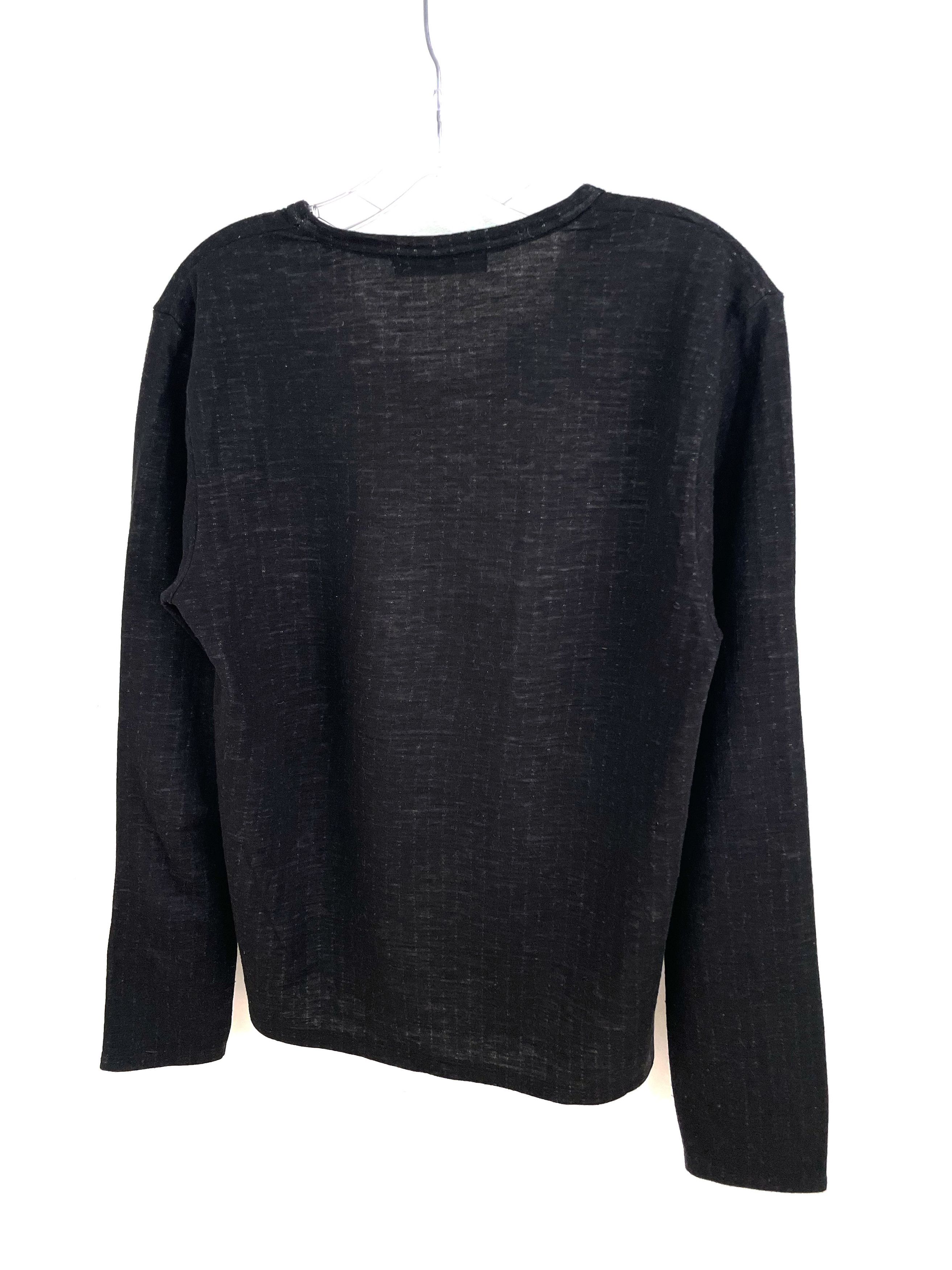 Yohji Yamamoto AAR Pinstripe Sweater Size US M / EU 48-50 / 2 - 7 Thumbnail