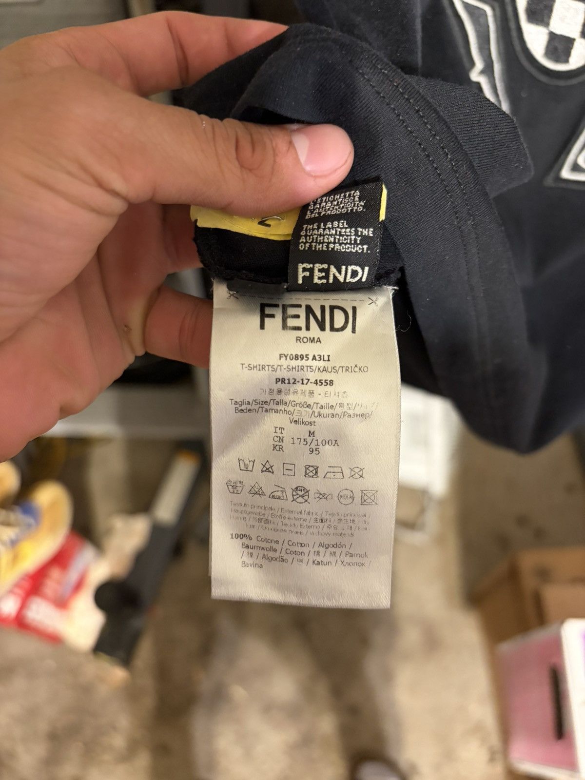 Fendi Fendi Superbug Tee Size US M / EU 48-50 / 2 - 3 Thumbnail